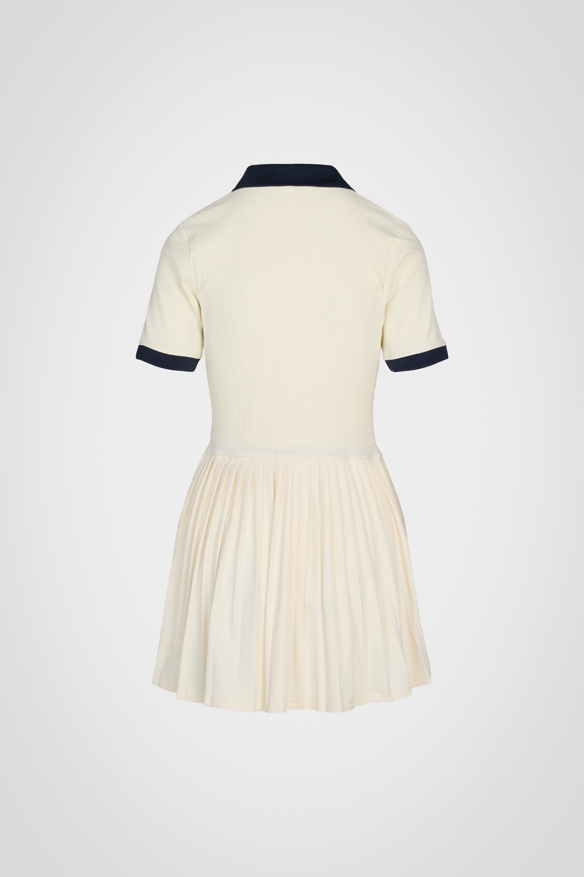 Courtline Pleated Polo Dress