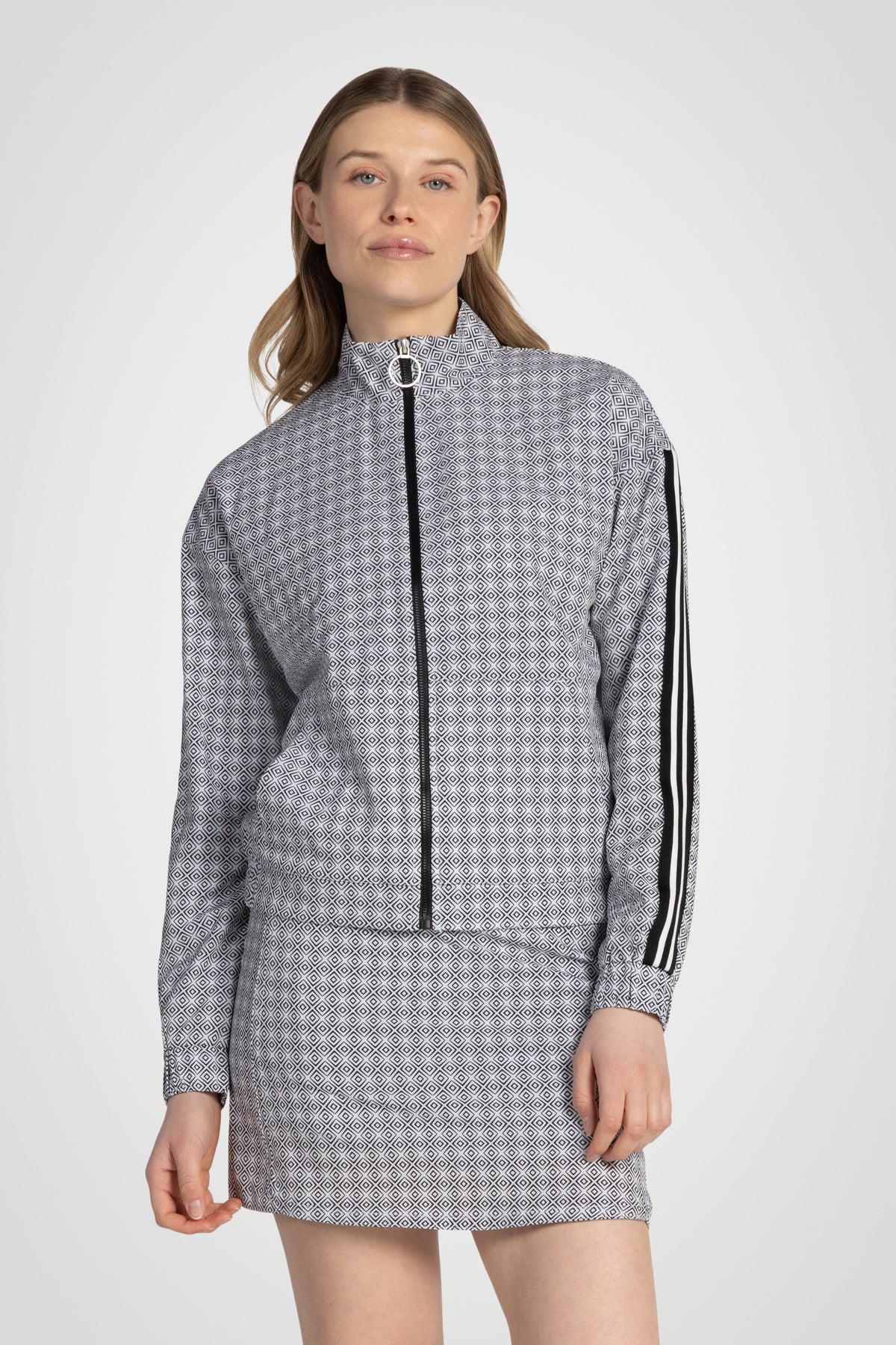 CourseFlow Mock Neck Jacket