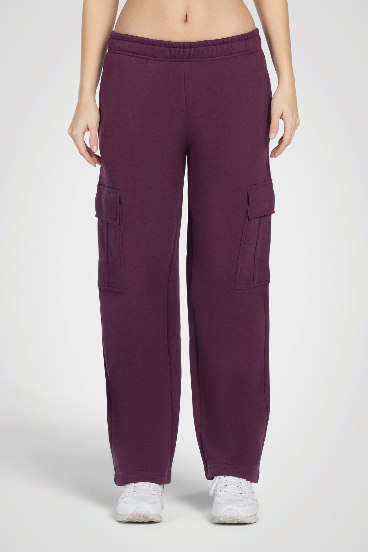 Pantalon de jogging cargo en polaire – 30"