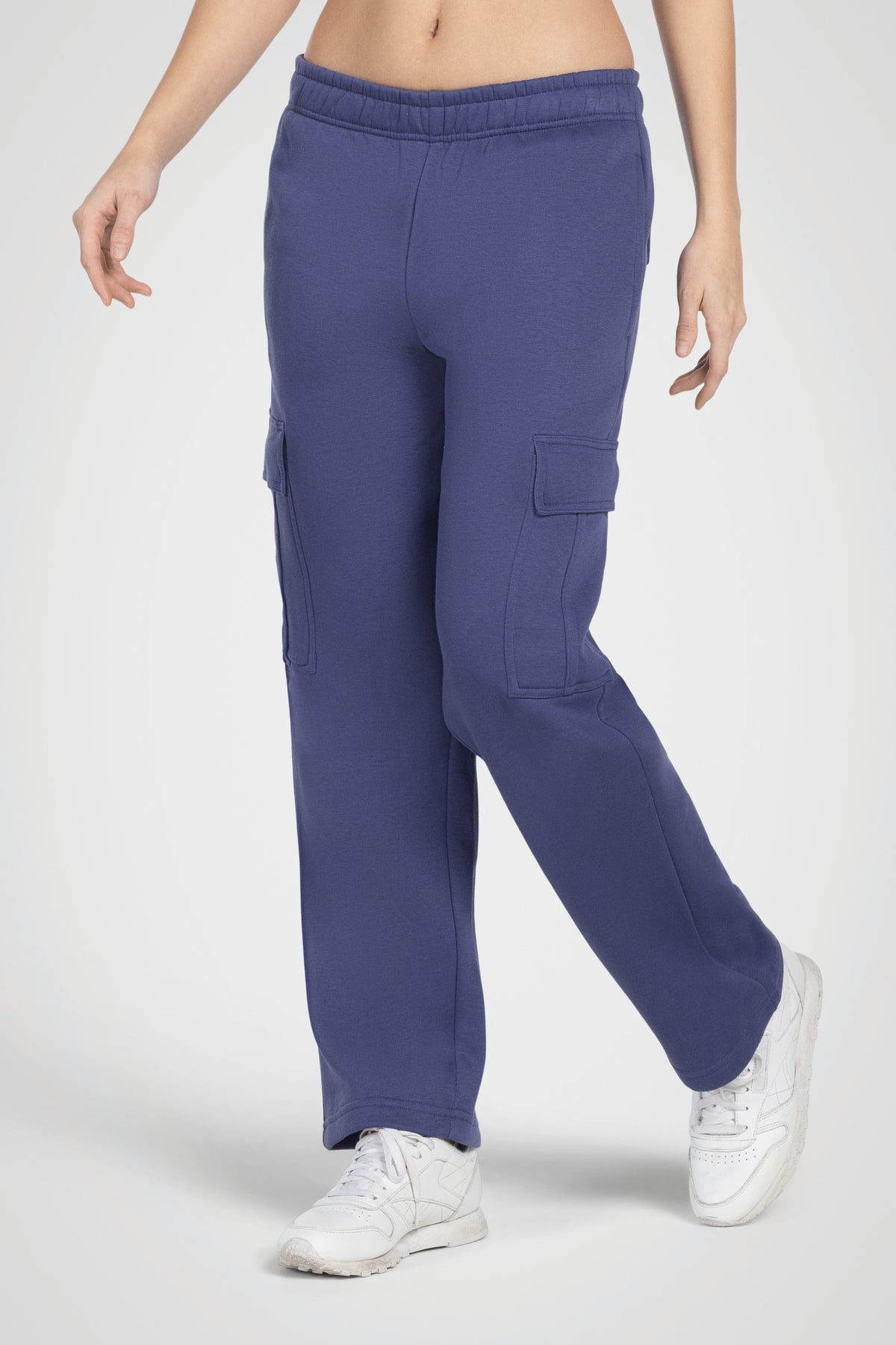 Pantalon de jogging cargo en polaire – 30"