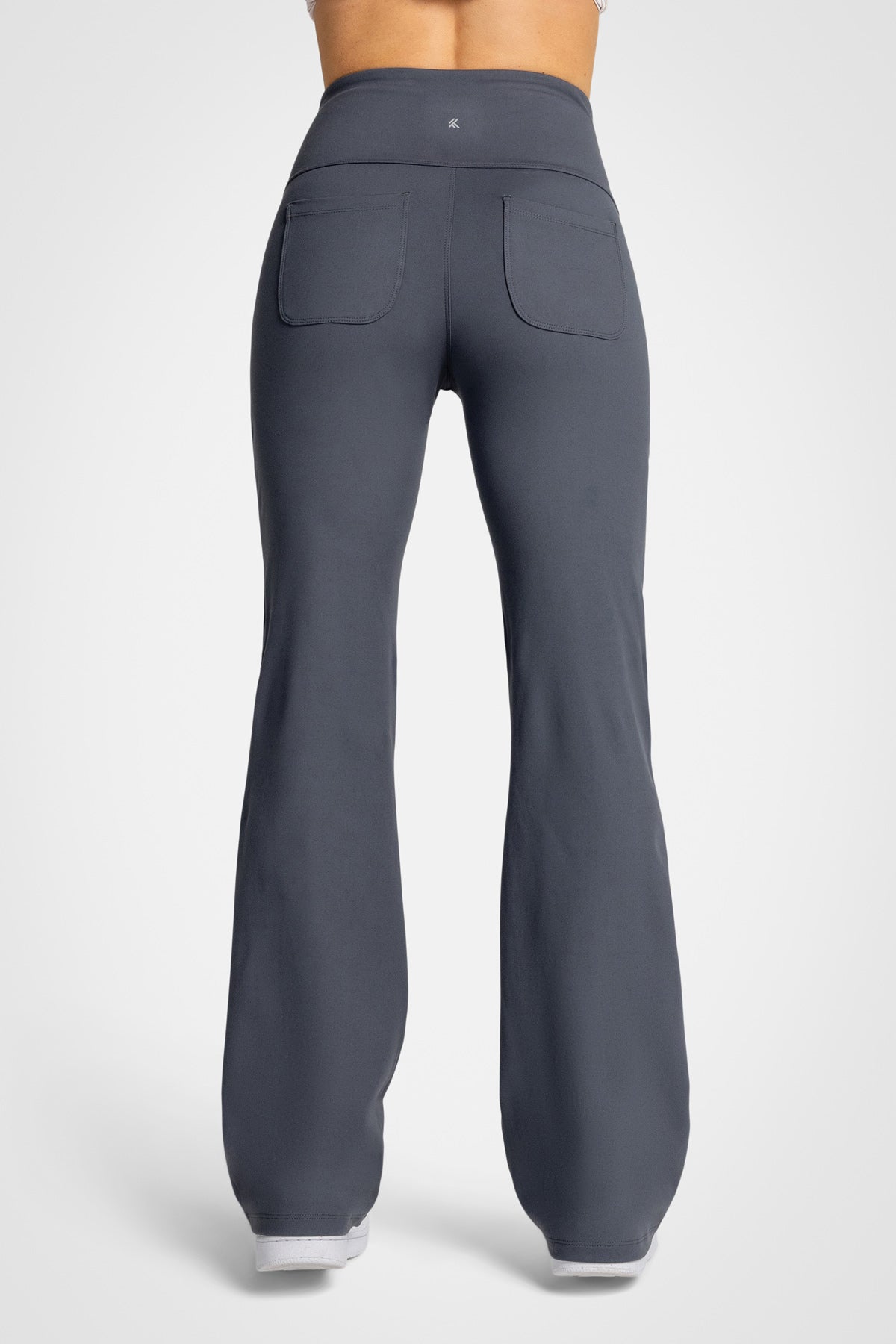Pantalon évasé taille ultra haute Luna