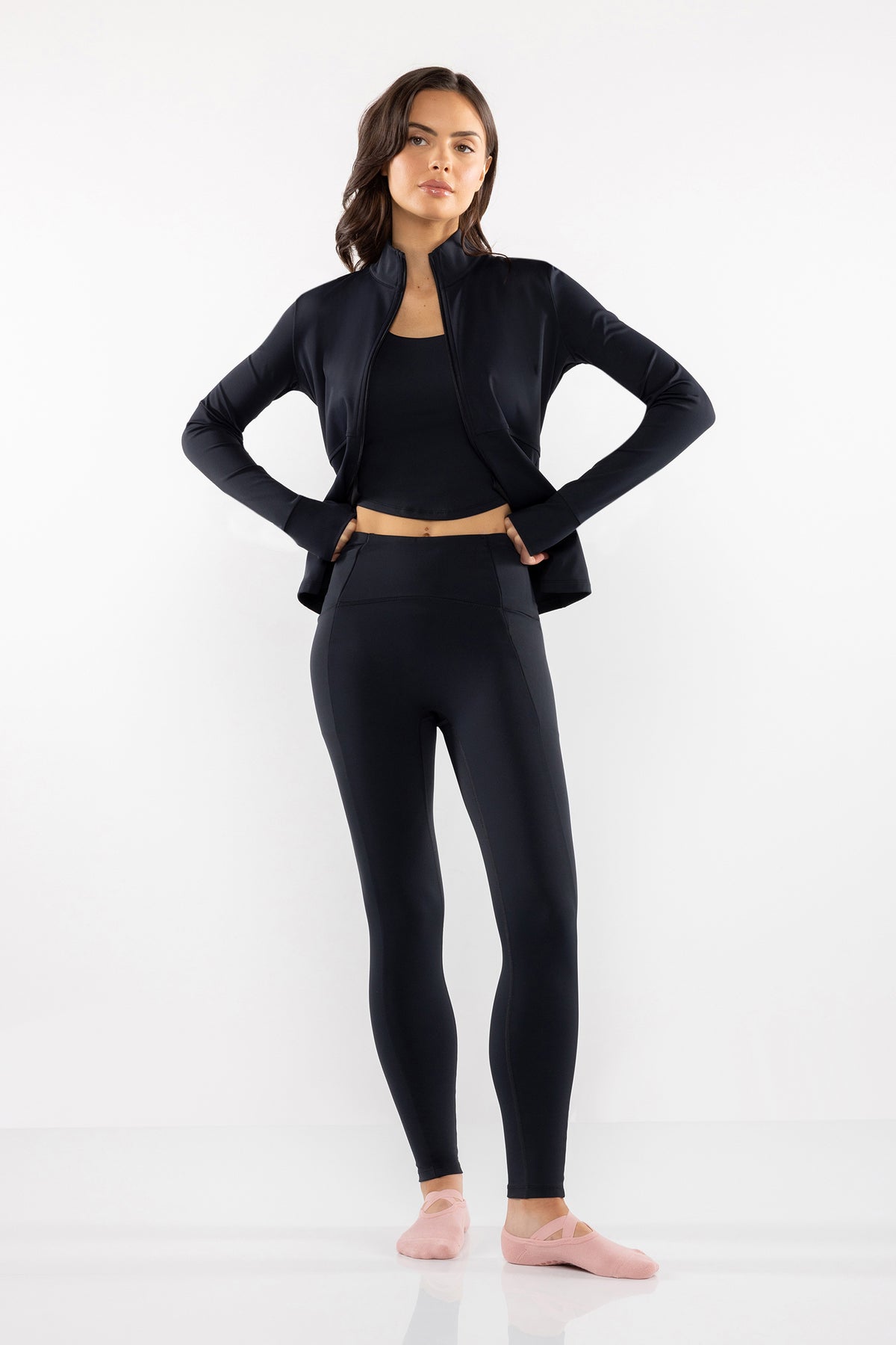 Legging 7/8 taille haute avec poche Run – 26”