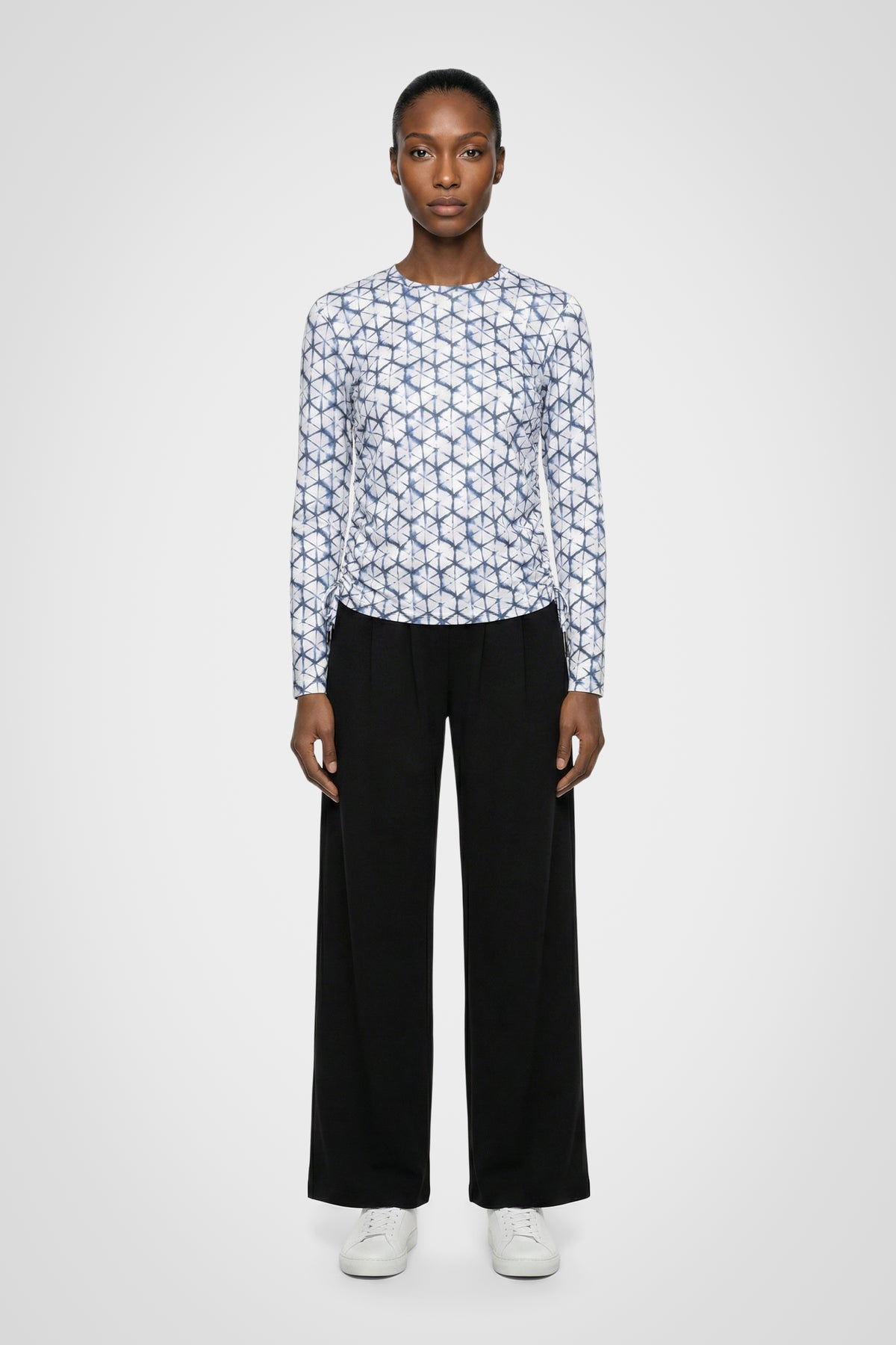 Active Ruched Long Sleeve Top