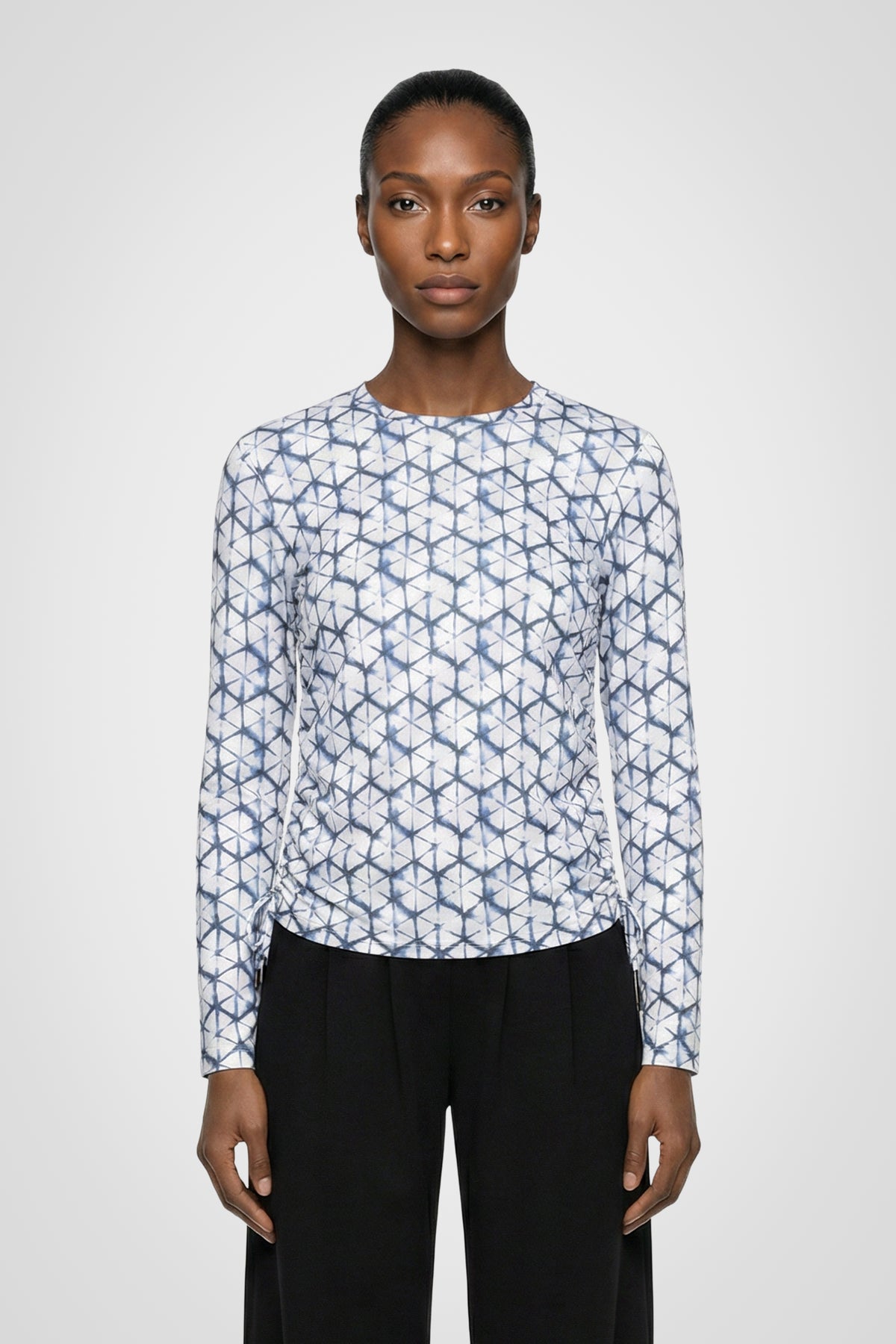 Active Ruched Long Sleeve Top