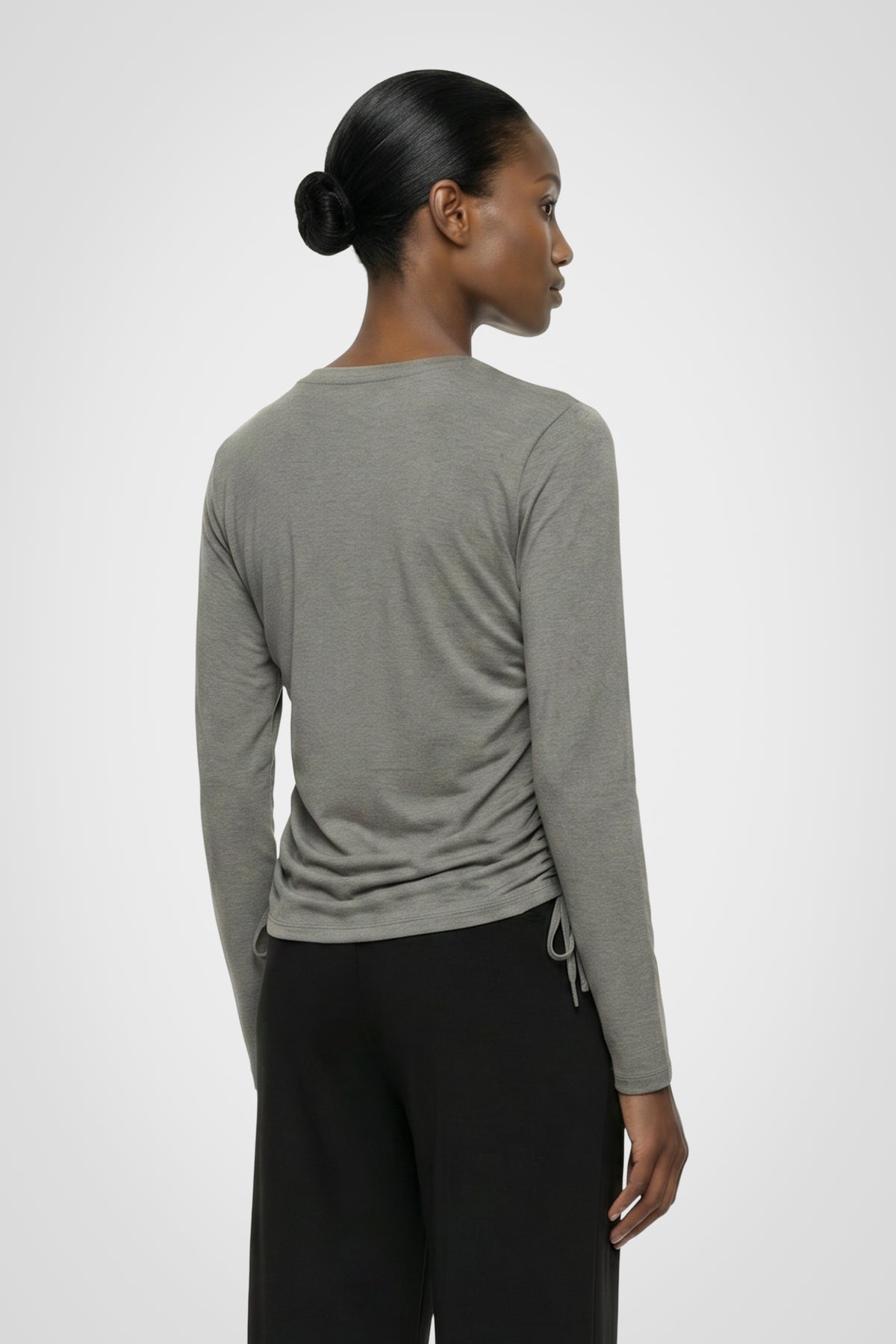 Active Ruched Long Sleeve Top