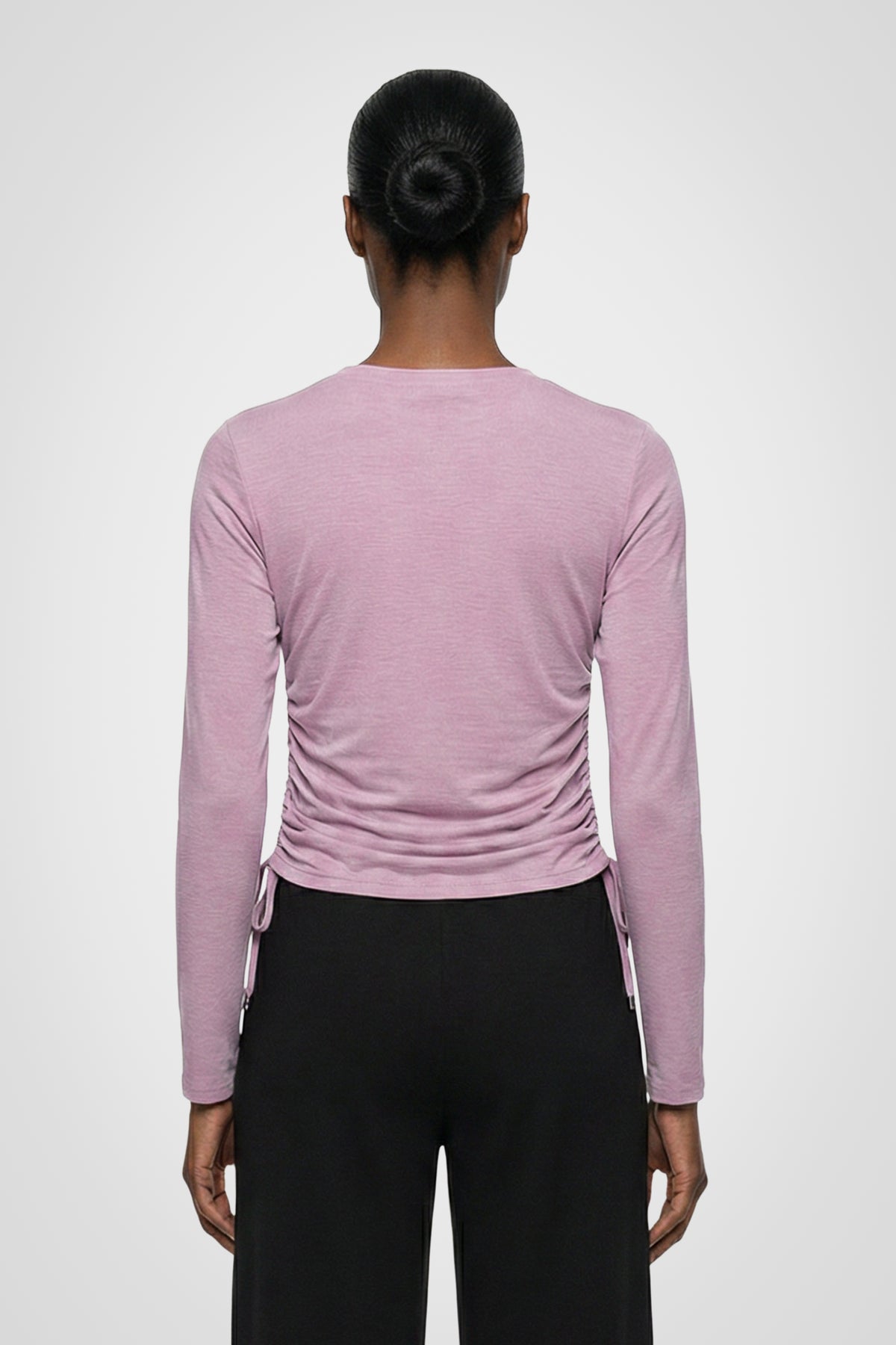 Active Ruched Long Sleeve Top