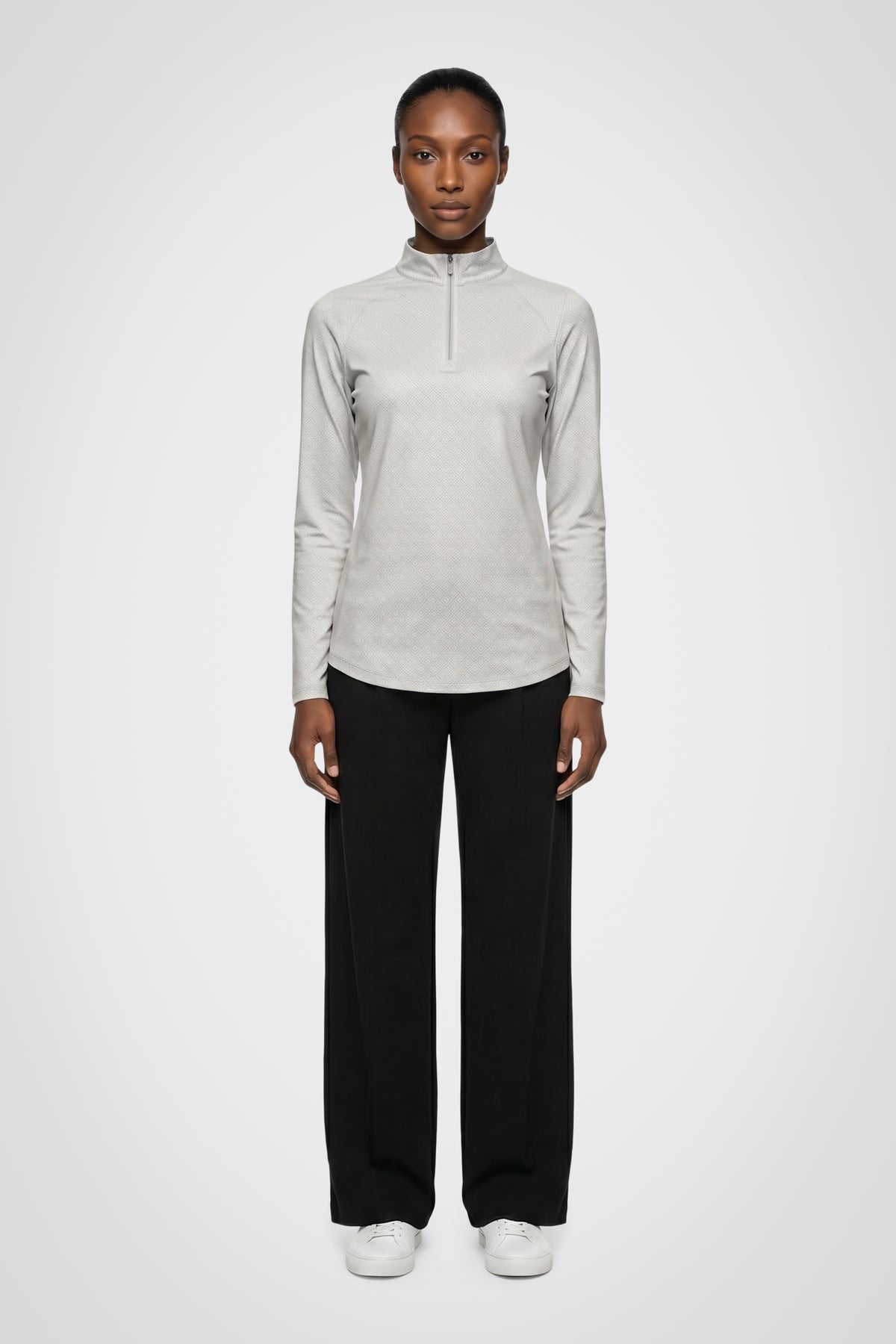 Sierra Quarter Zip Long Sleeve Top