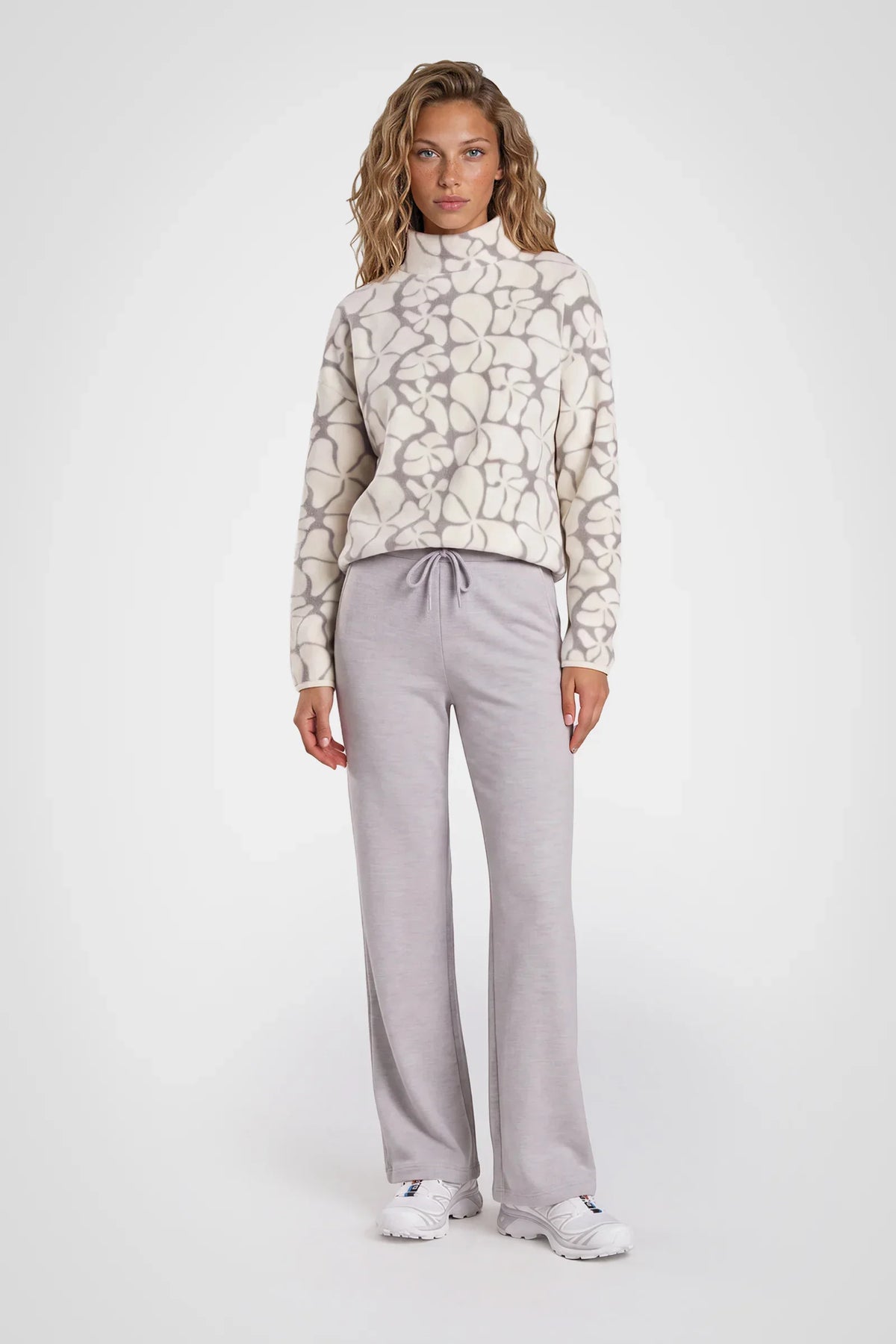 Alpine Bloom Fleece Pullover