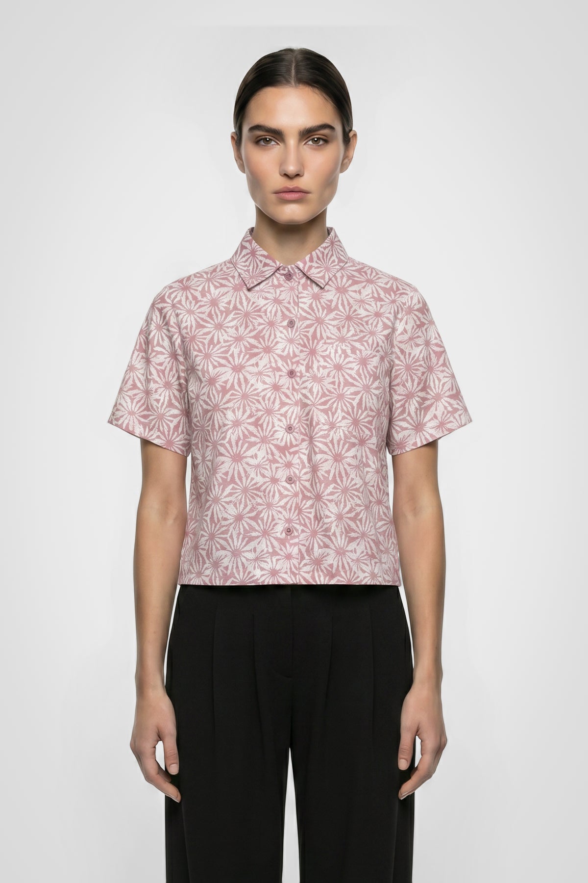 Terra Print Short Sleeve Shirt