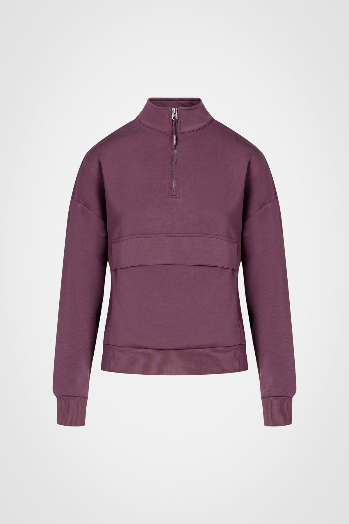 Sanded Modal Mock Neck Pullover