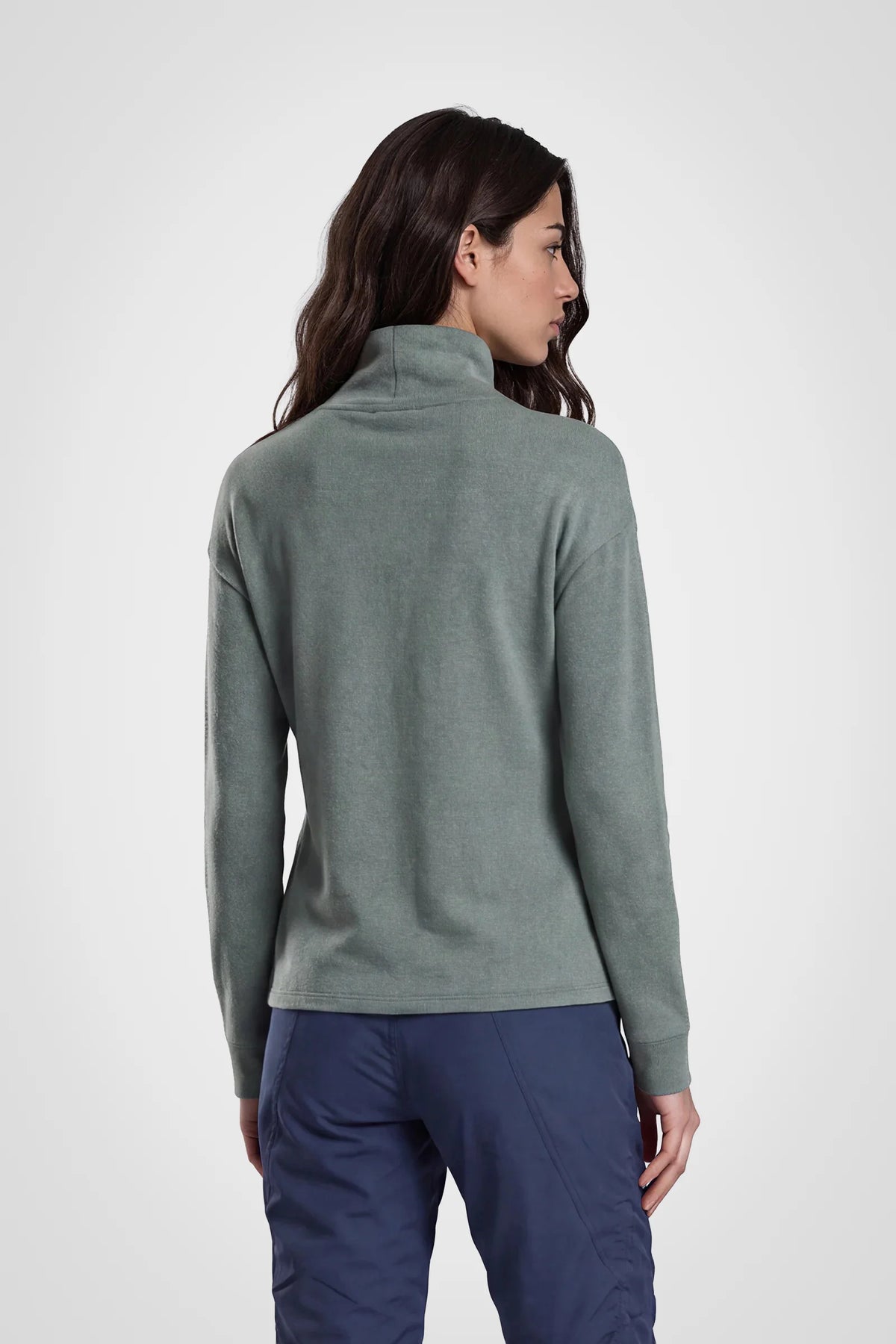 Mossvale Mock Neck Pullover