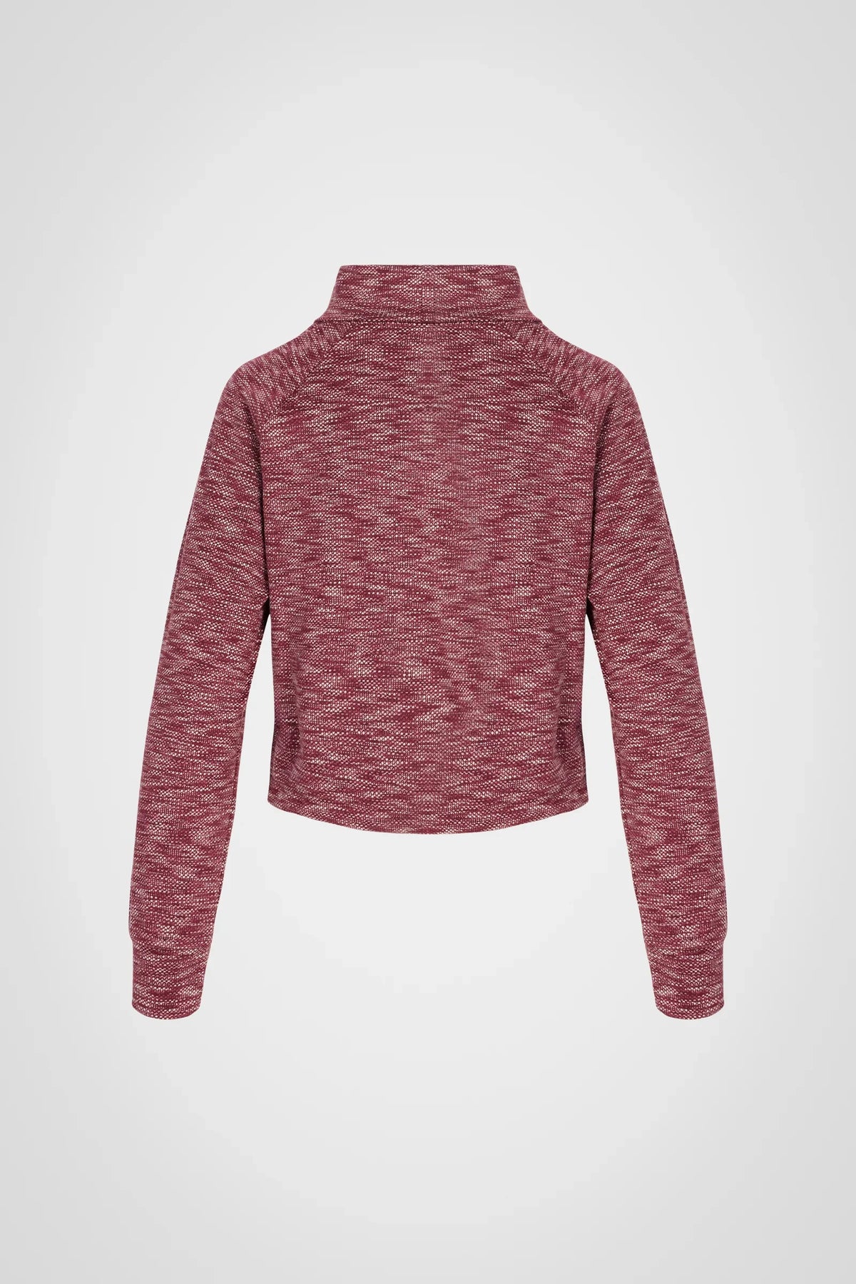 Cozy Jacquard Funnel Neck Pullover