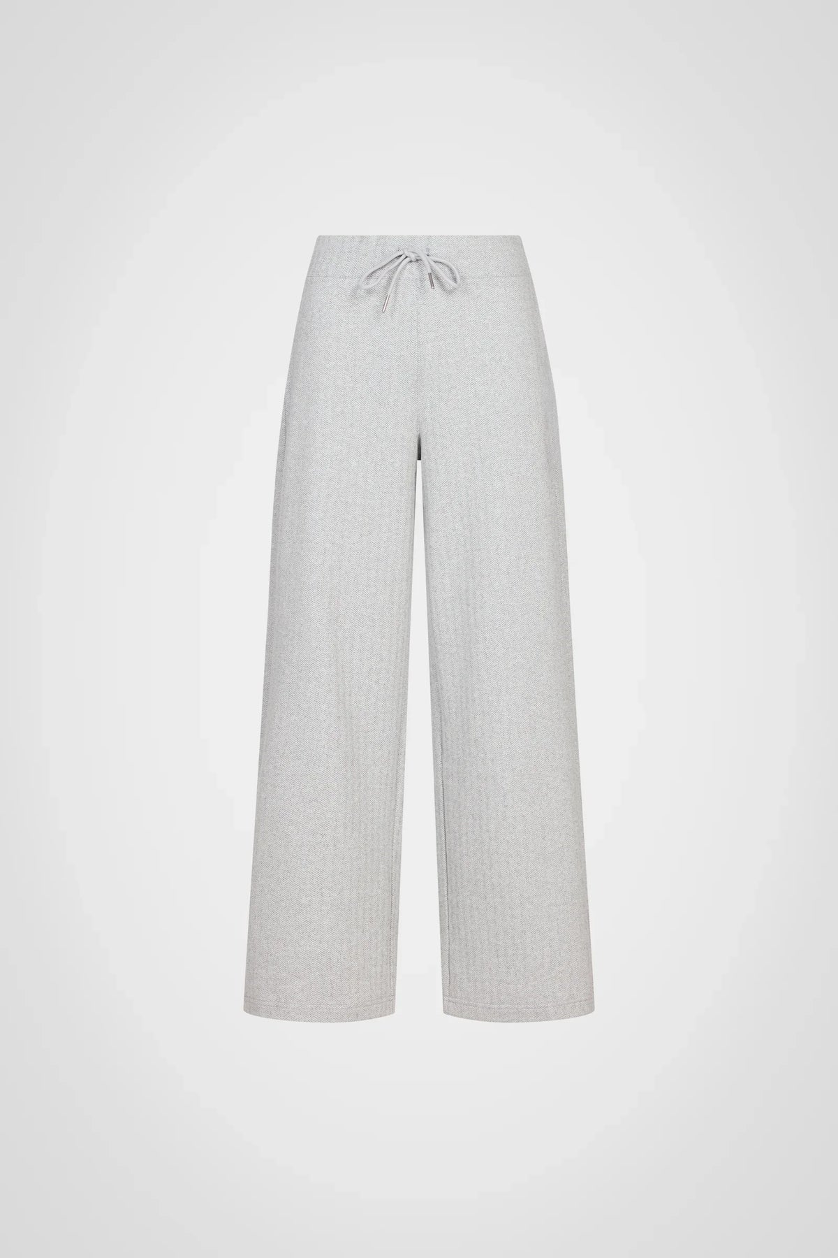 Cozy Herringbone Wide Leg Pant