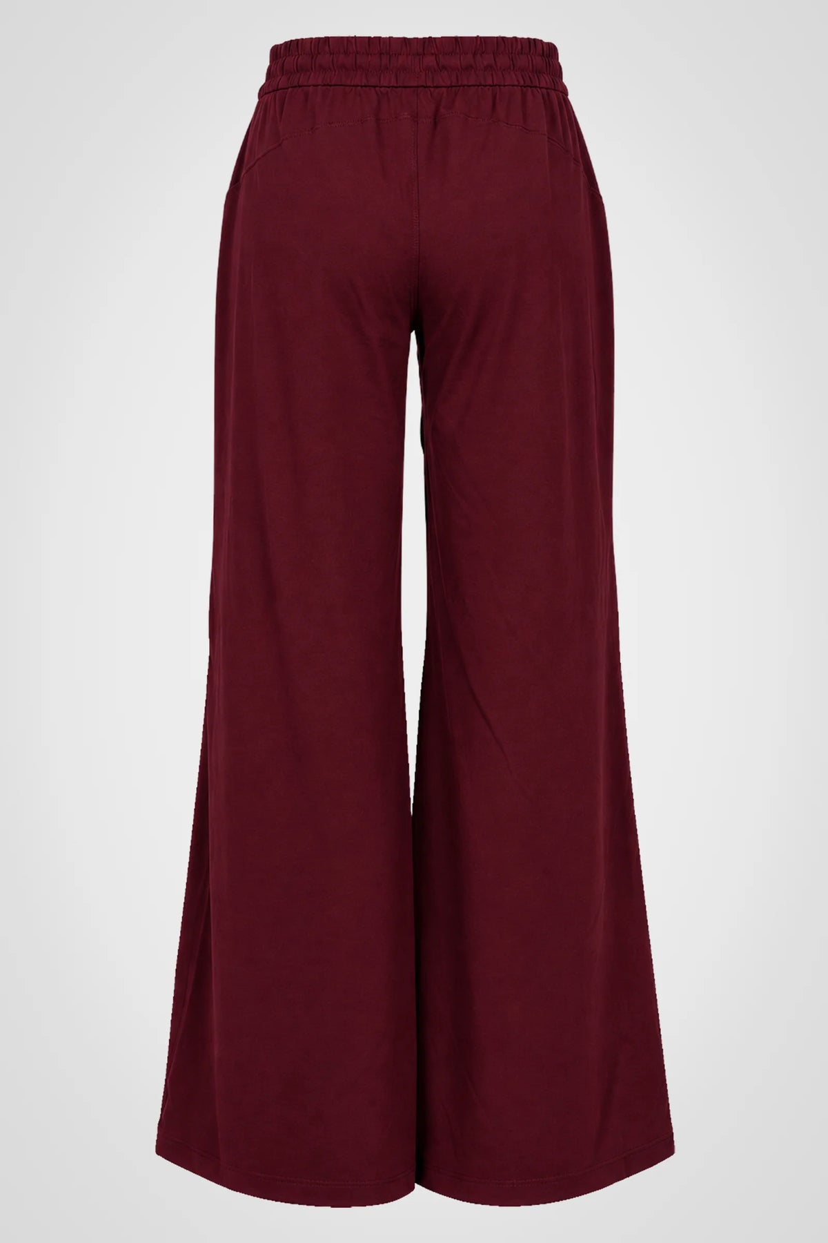 Aerelle Moss Jersey Wide-Leg Pants