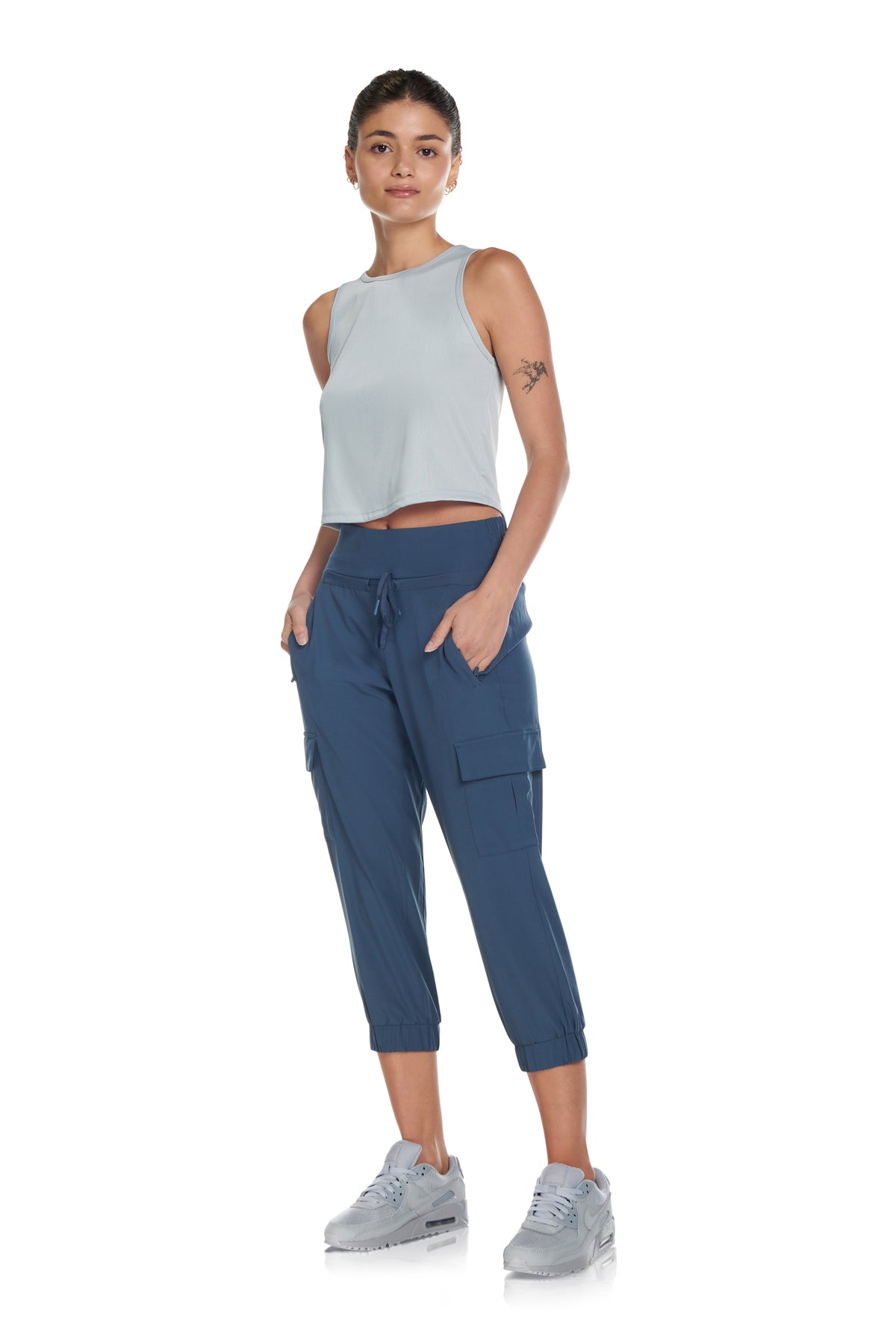 Cargo Woven Crop Jogger