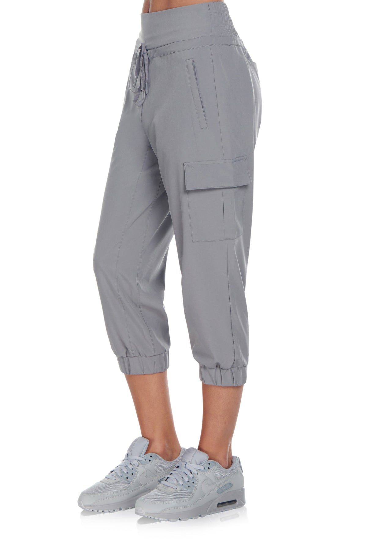Cargo Woven Crop Jogger