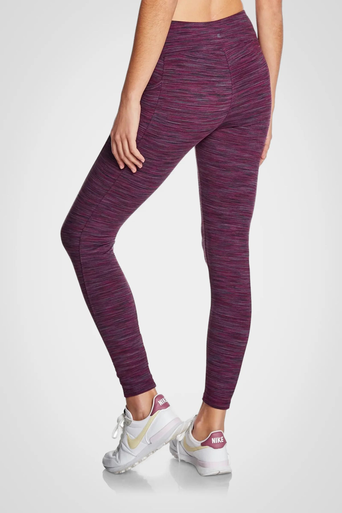 Legging double brossé taille haute Space Dye