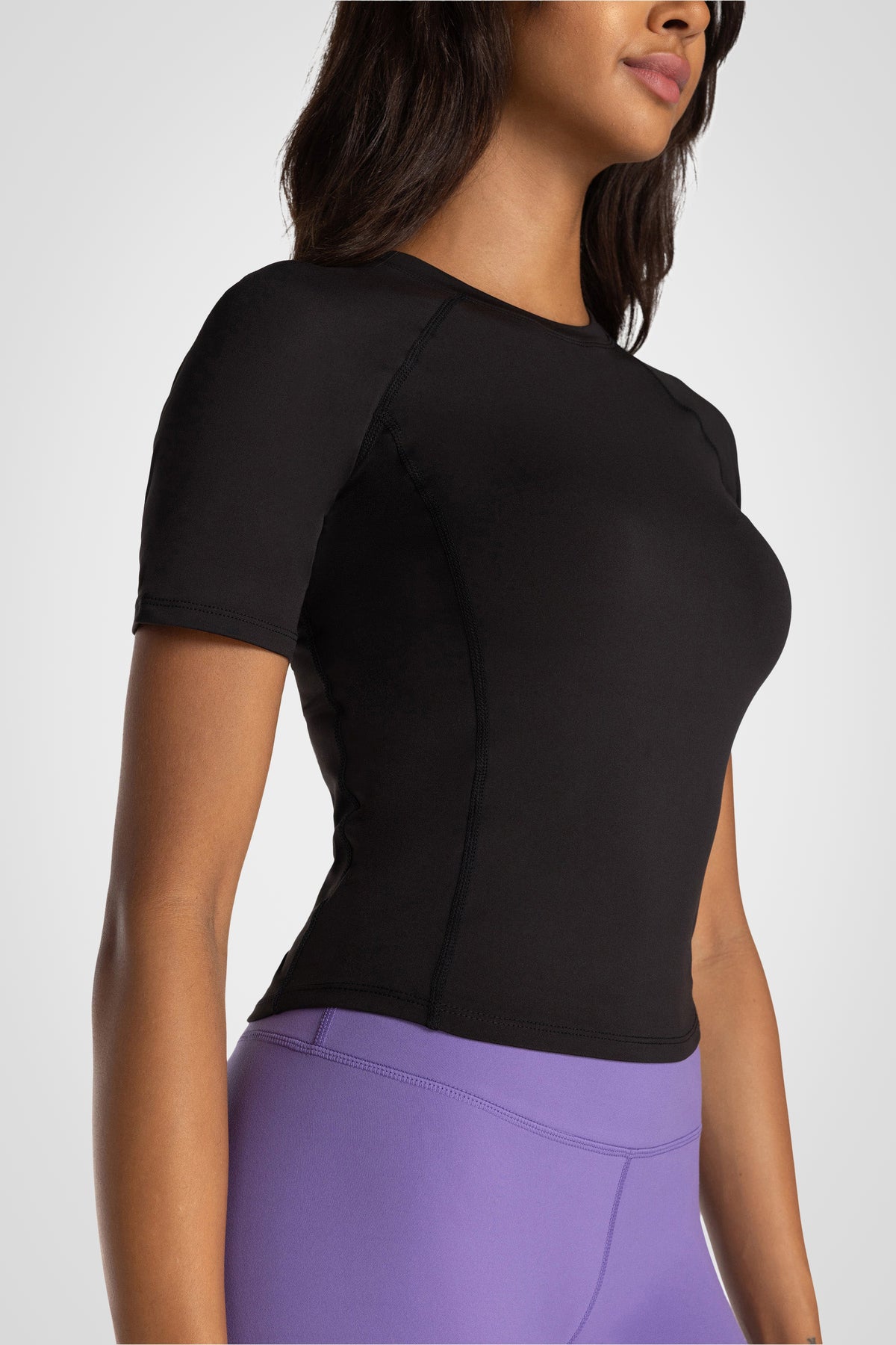 Haut flexible sans couture