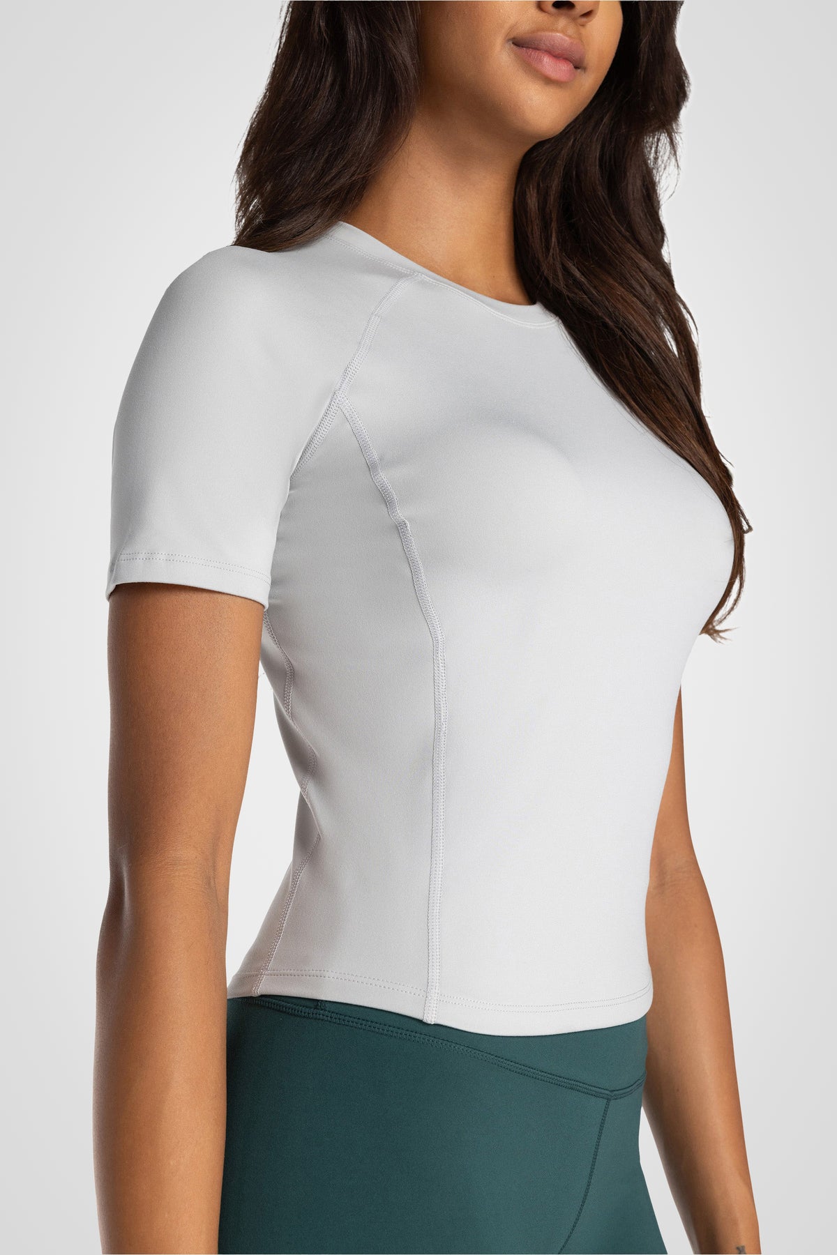 Haut flexible sans couture