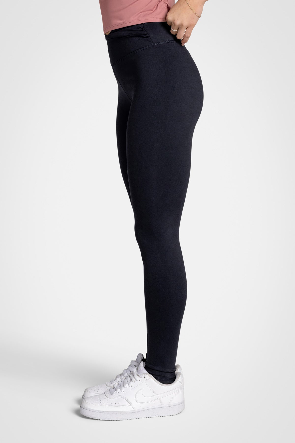 Ruched Waistband Leggings