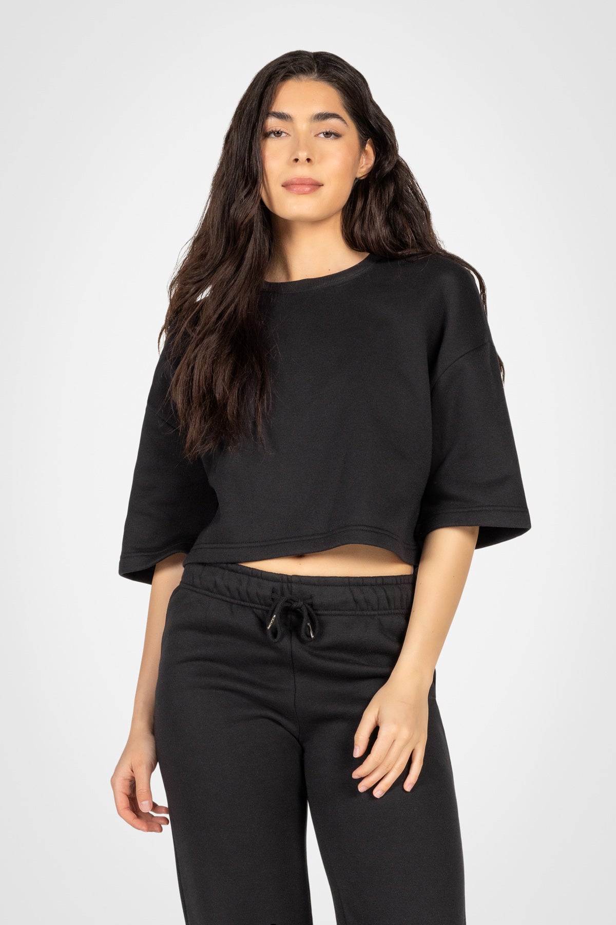 CloudFleece Cropped Tee