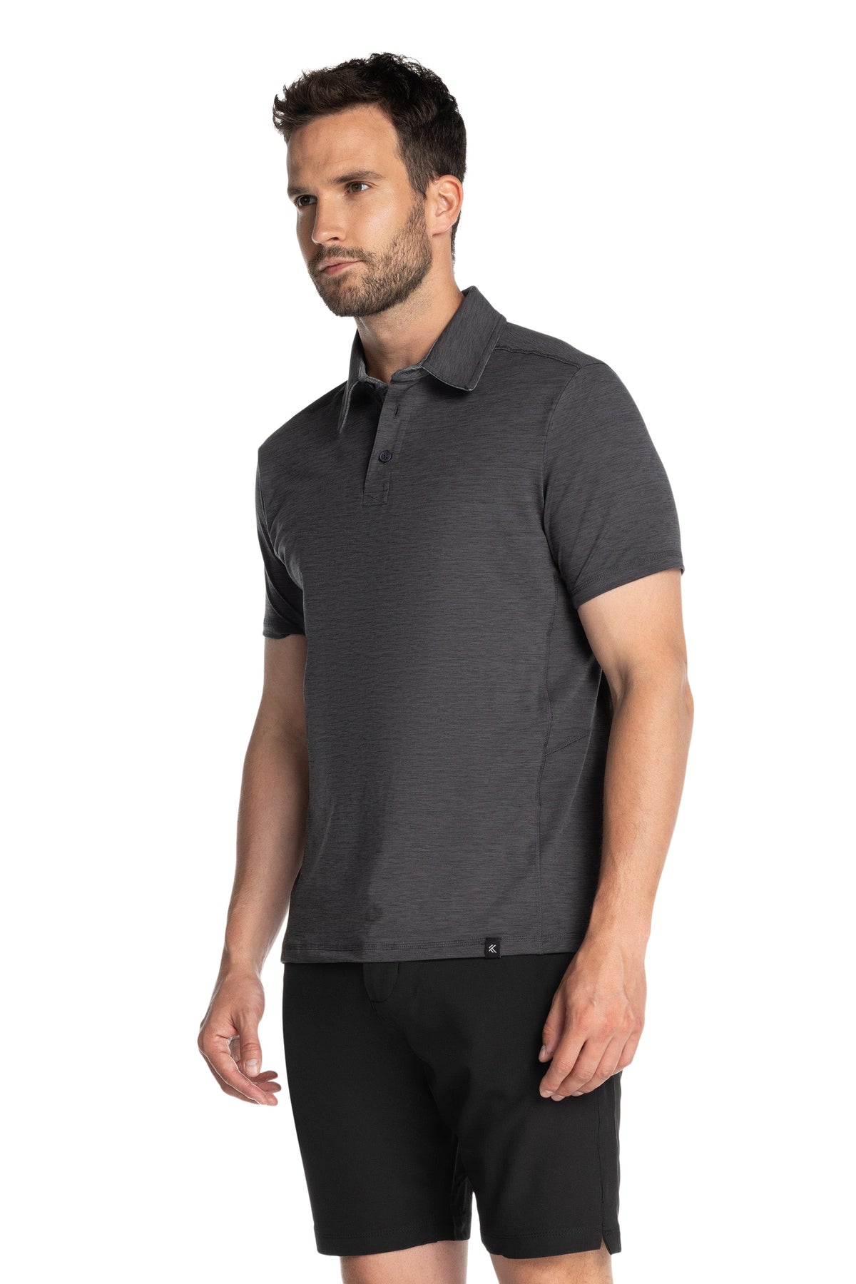 Polo à col contrasté Brookside