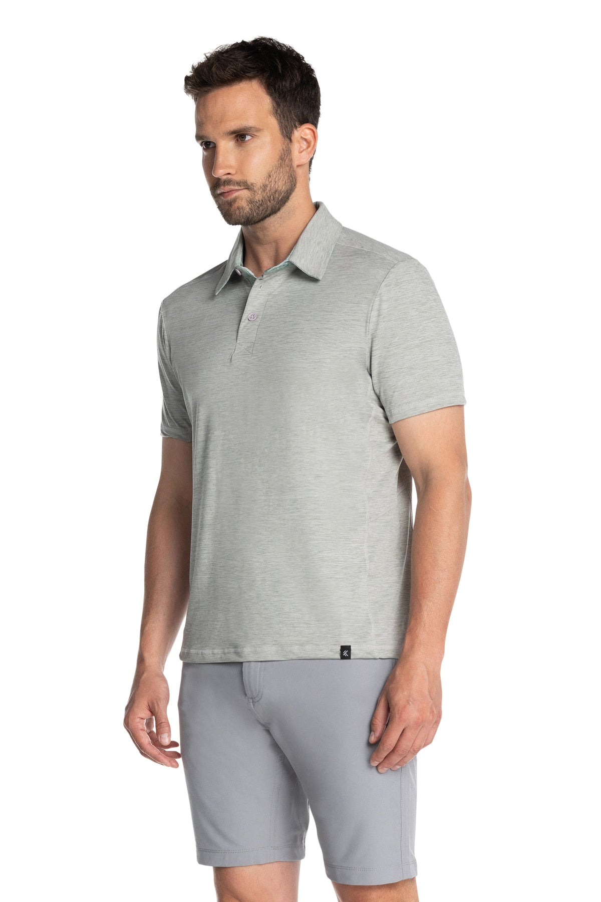 Polo à col contrasté Brookside