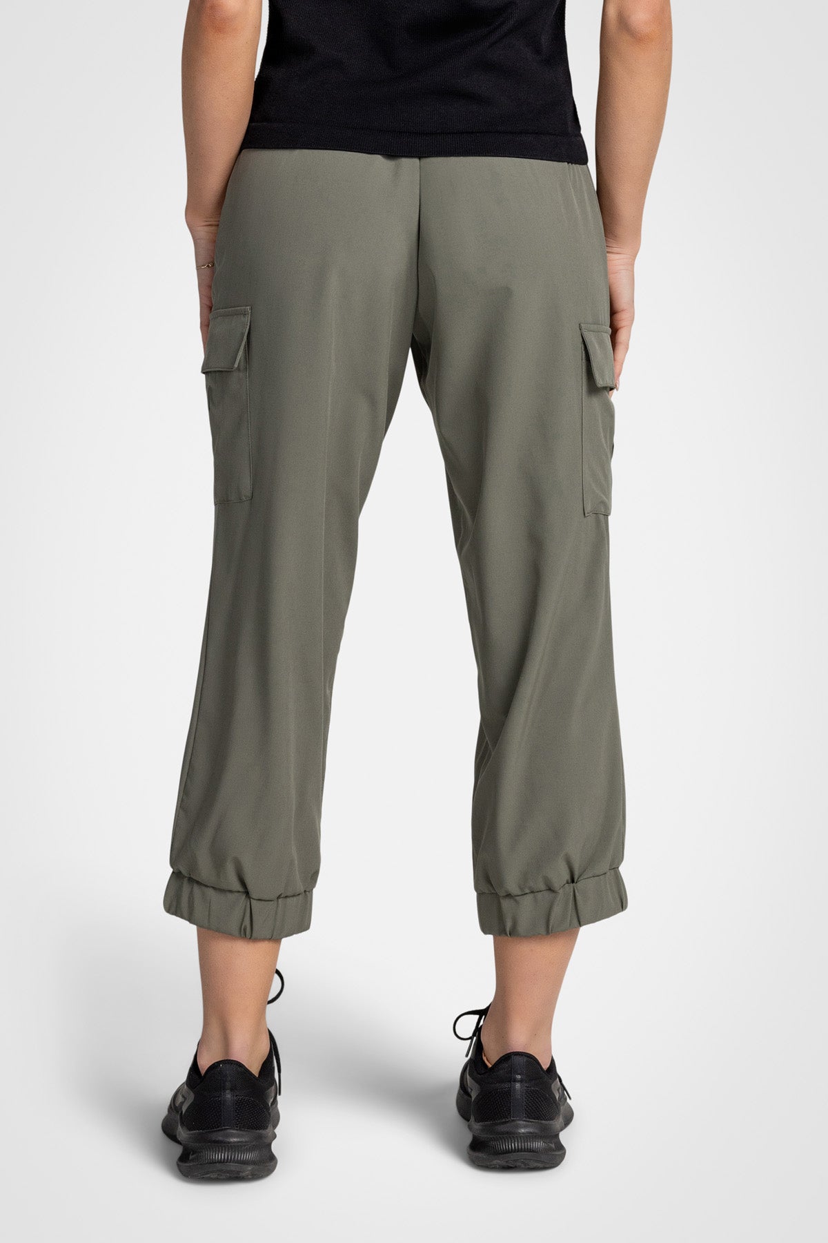 Cargo Woven Crop Jogger