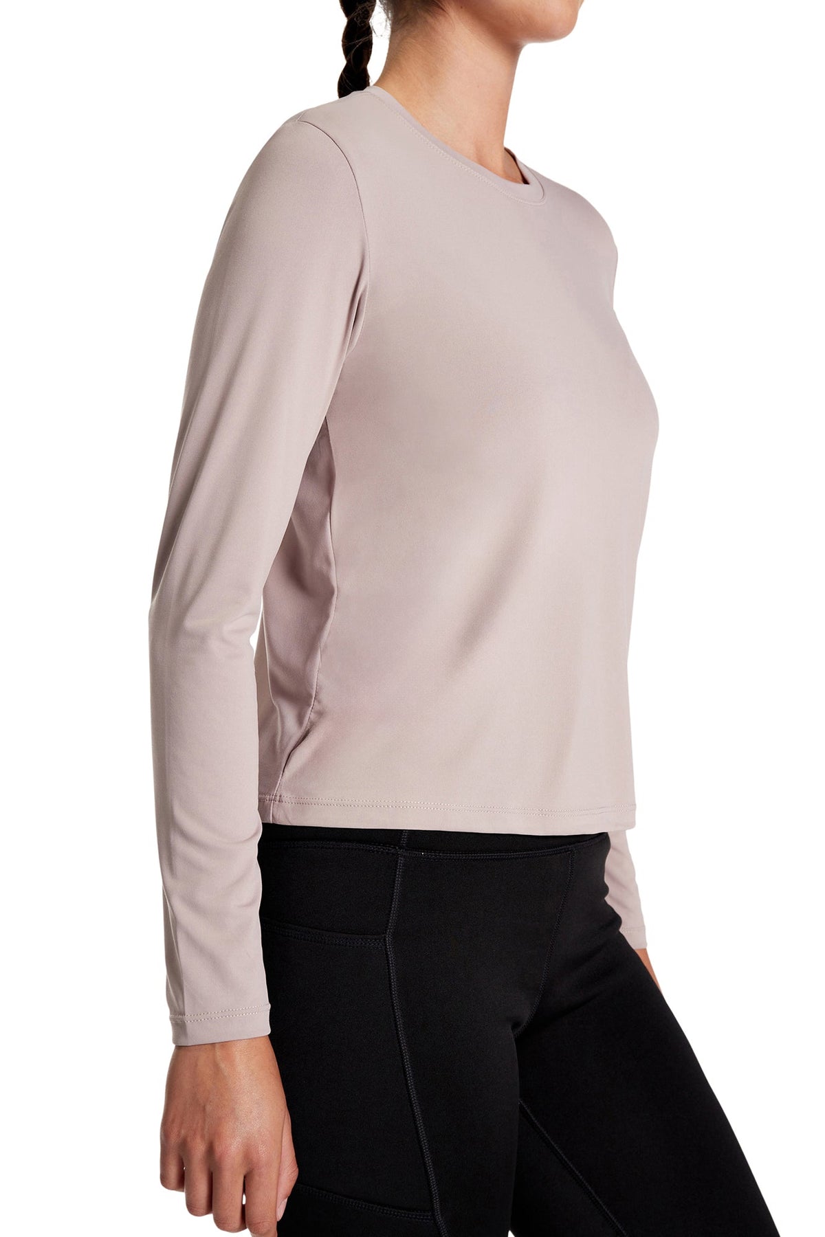 Willow Long-Sleeve Crewneck Top