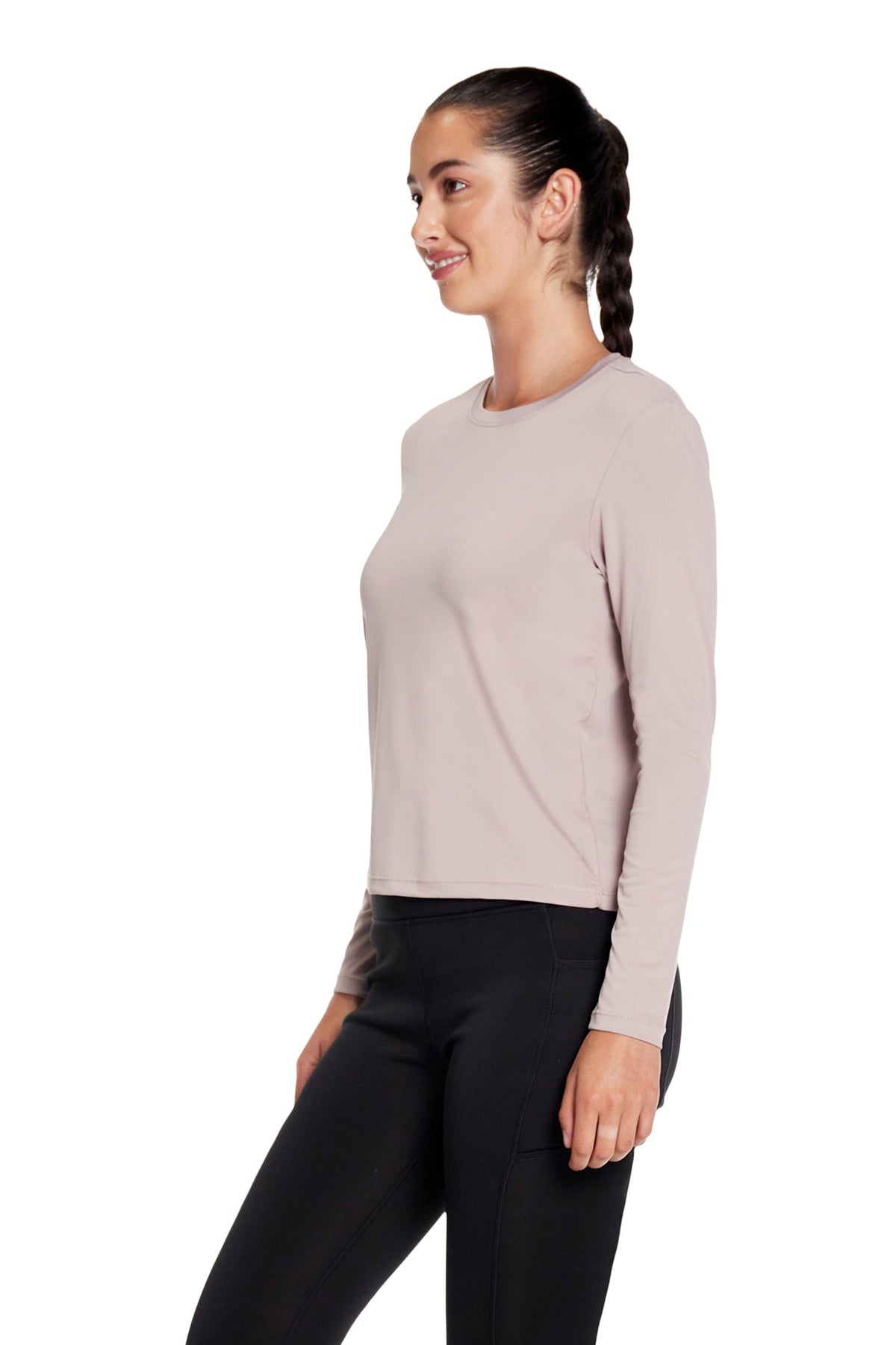 Willow Long-Sleeve Crewneck Top