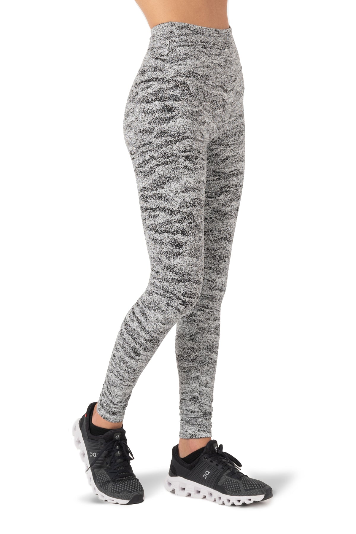 Mineral High-Waist Soft Jacquard Marble Leggings
