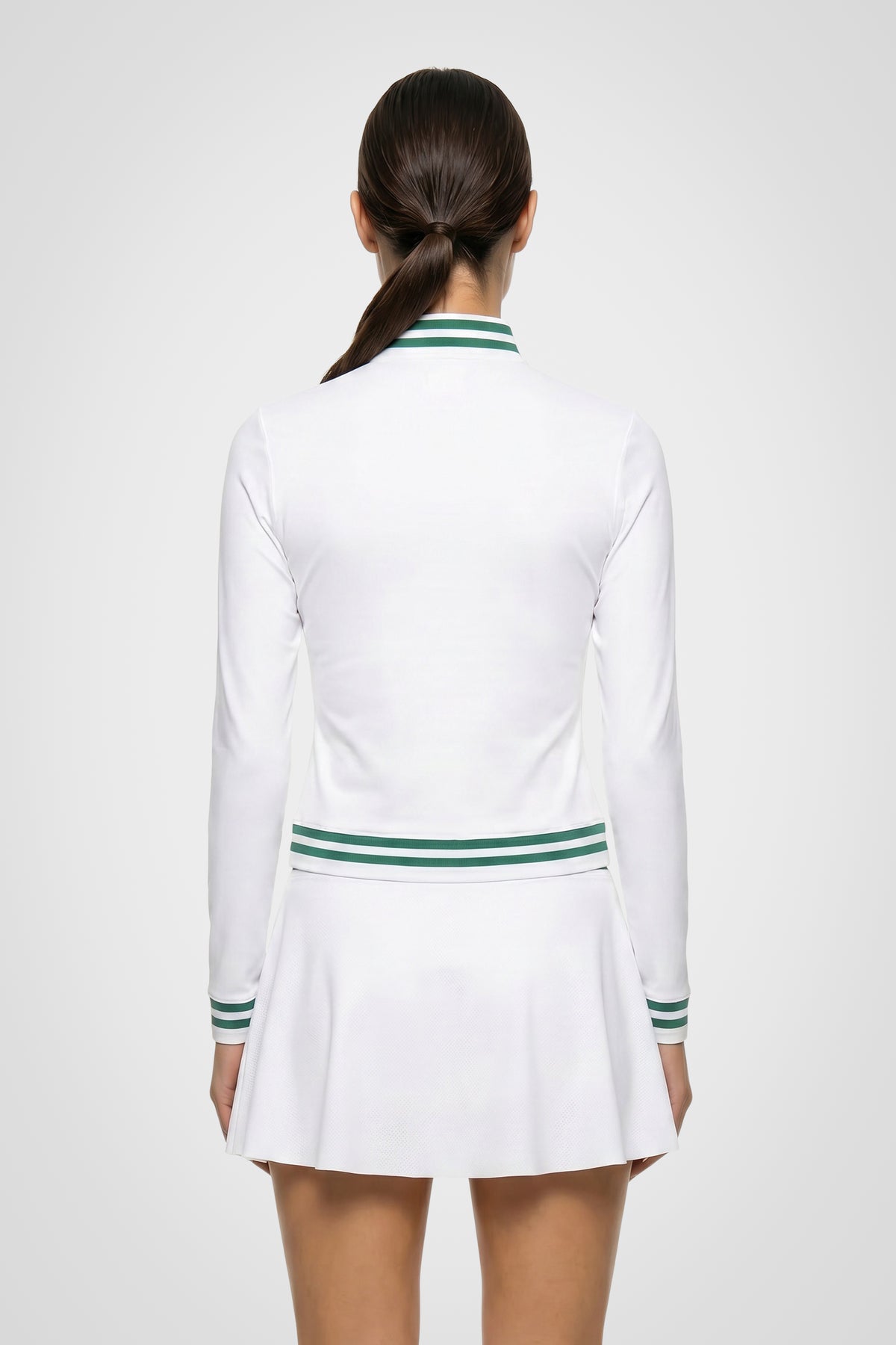 Fairline Mock Collar Zip Top