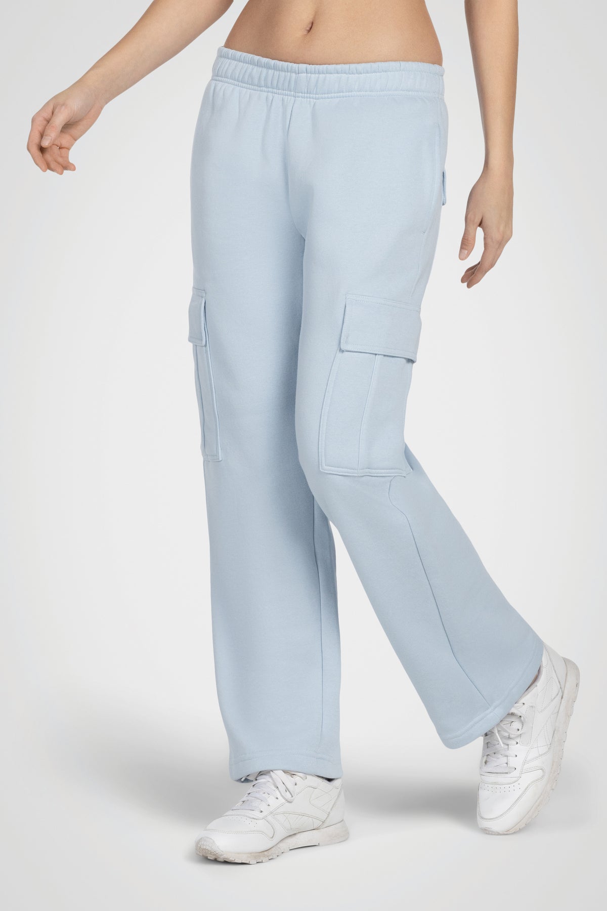 Pantalon de jogging cargo en polaire – 30"