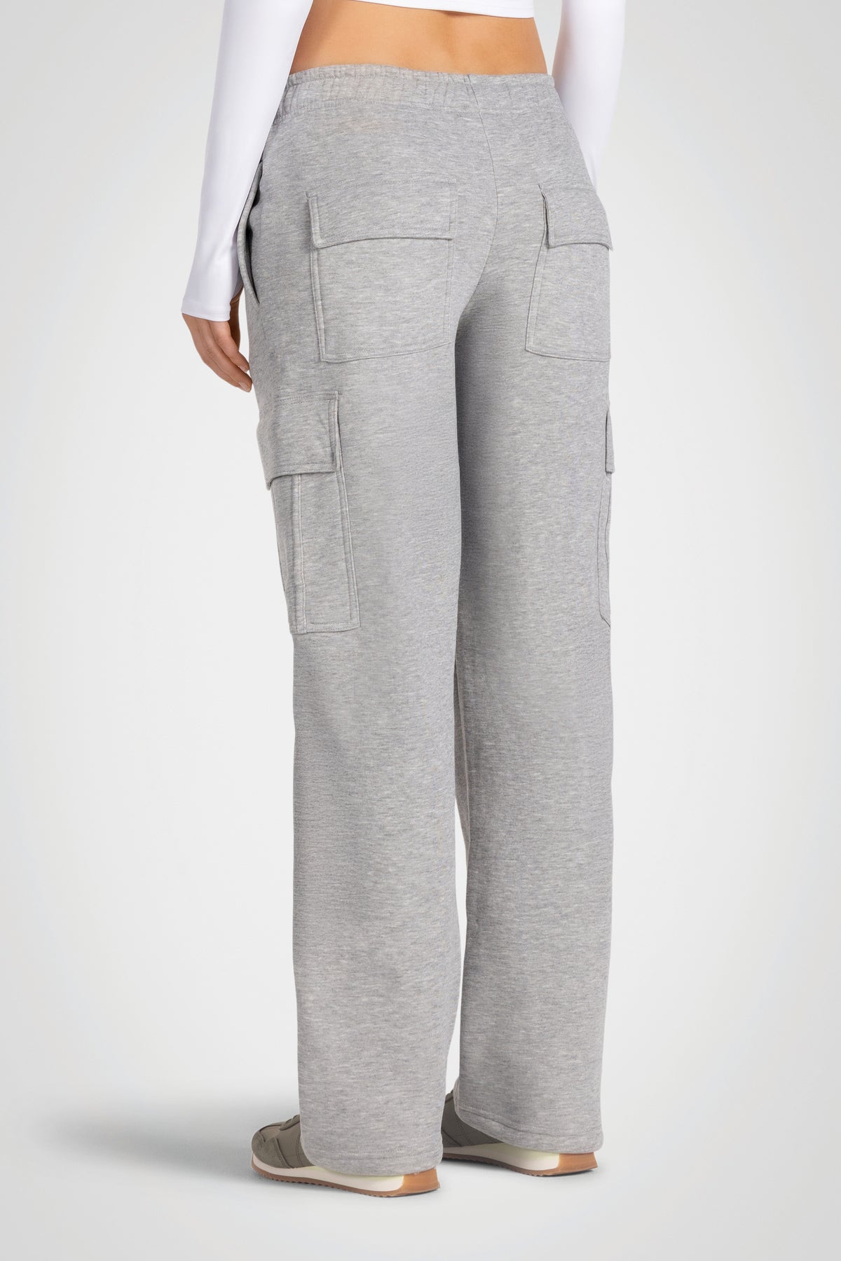 Pantalon de jogging cargo en polaire – 30"