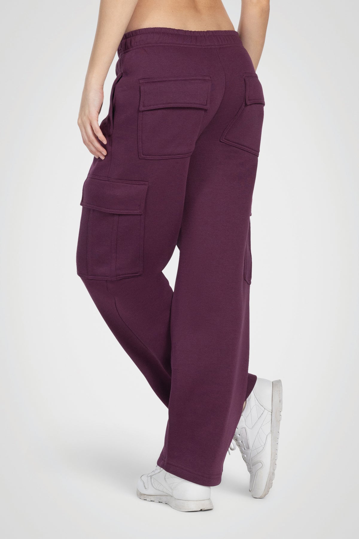 Pantalon de jogging cargo en polaire – 30"