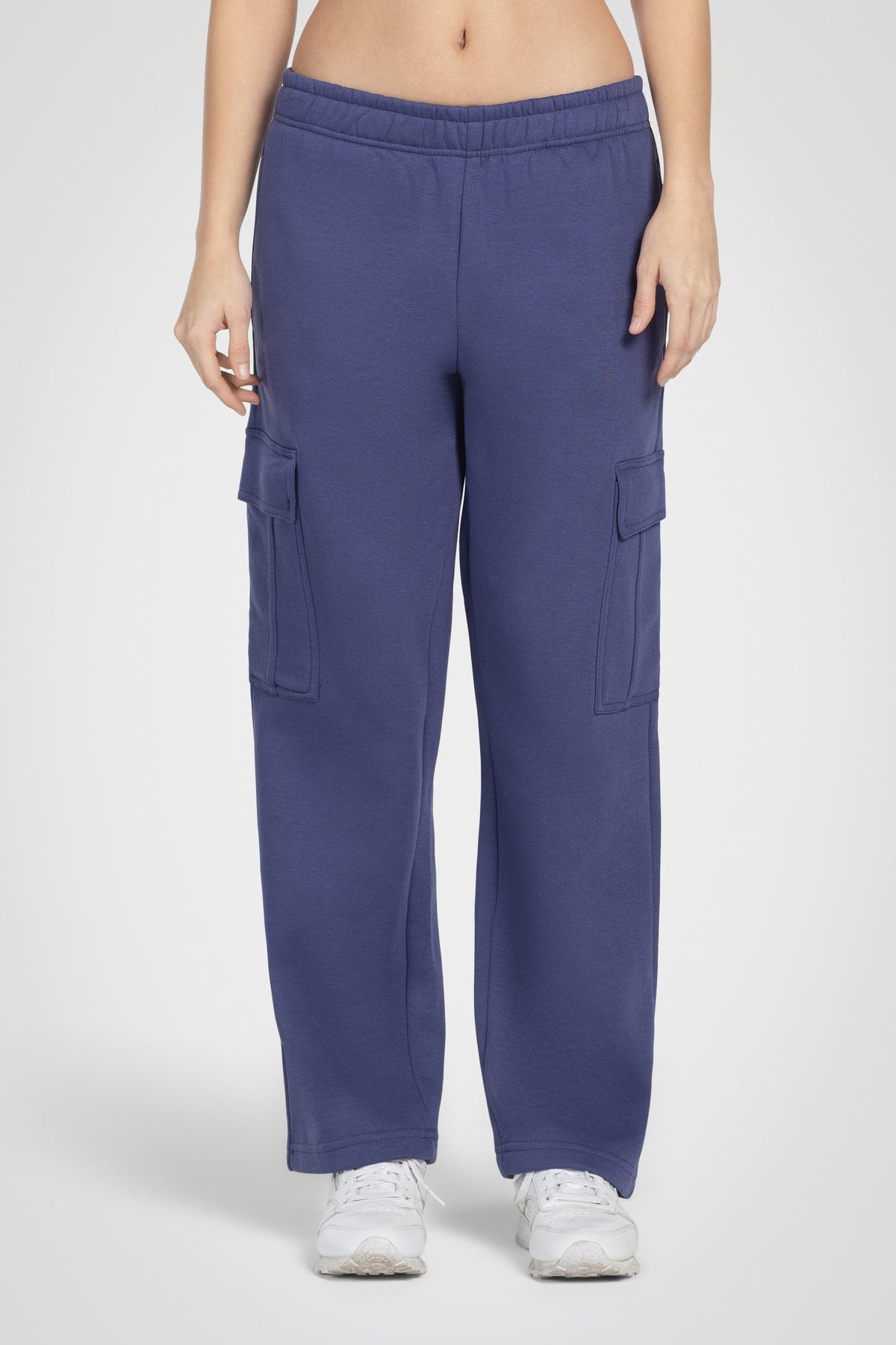 Pantalon de jogging cargo en polaire – 30"