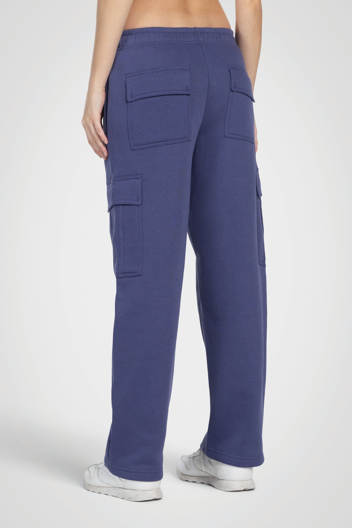 Pantalon de jogging cargo en polaire – 30"