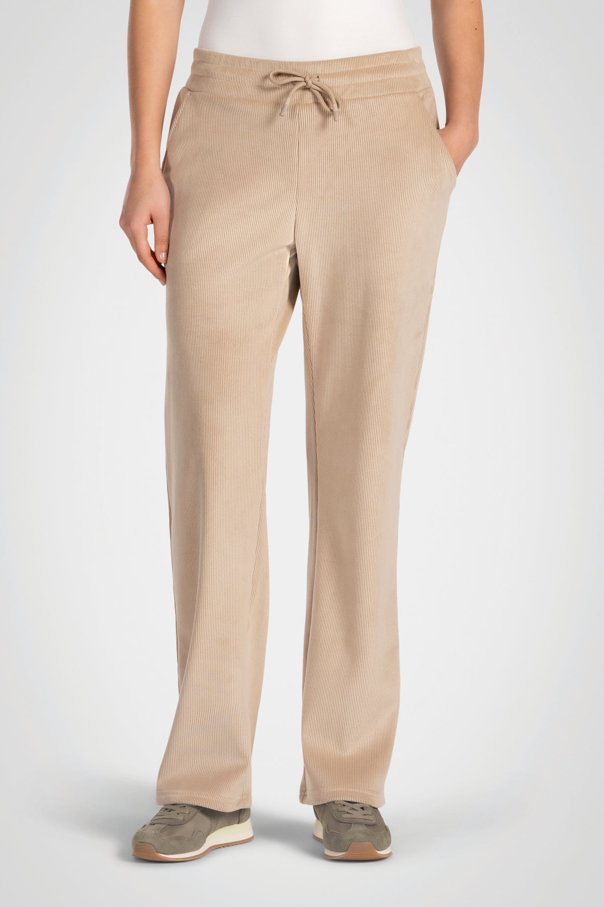 LuxeRib Velour Pant