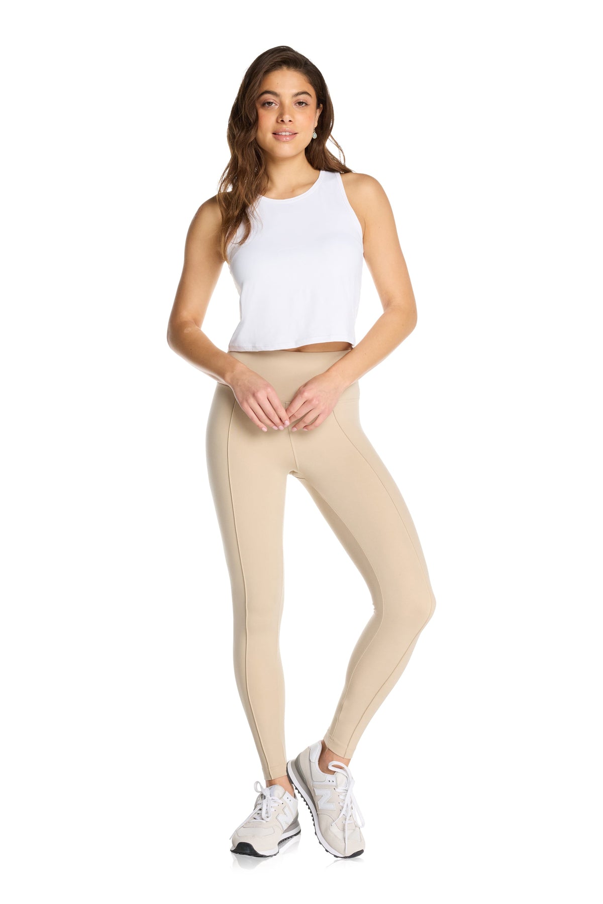 Sandstone High Waist Trouser
