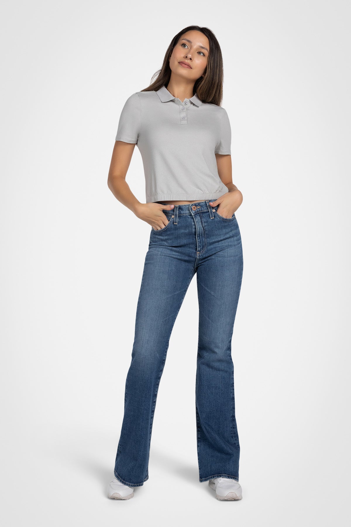Cropped Polo Jersey