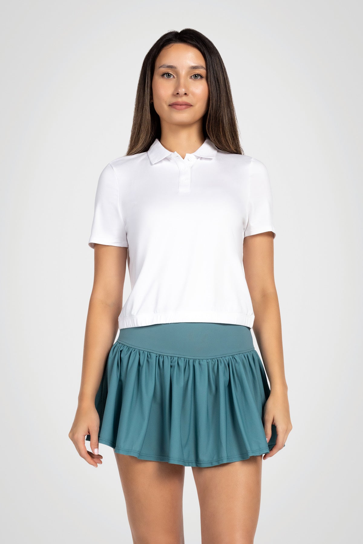 Cropped Polo Jersey