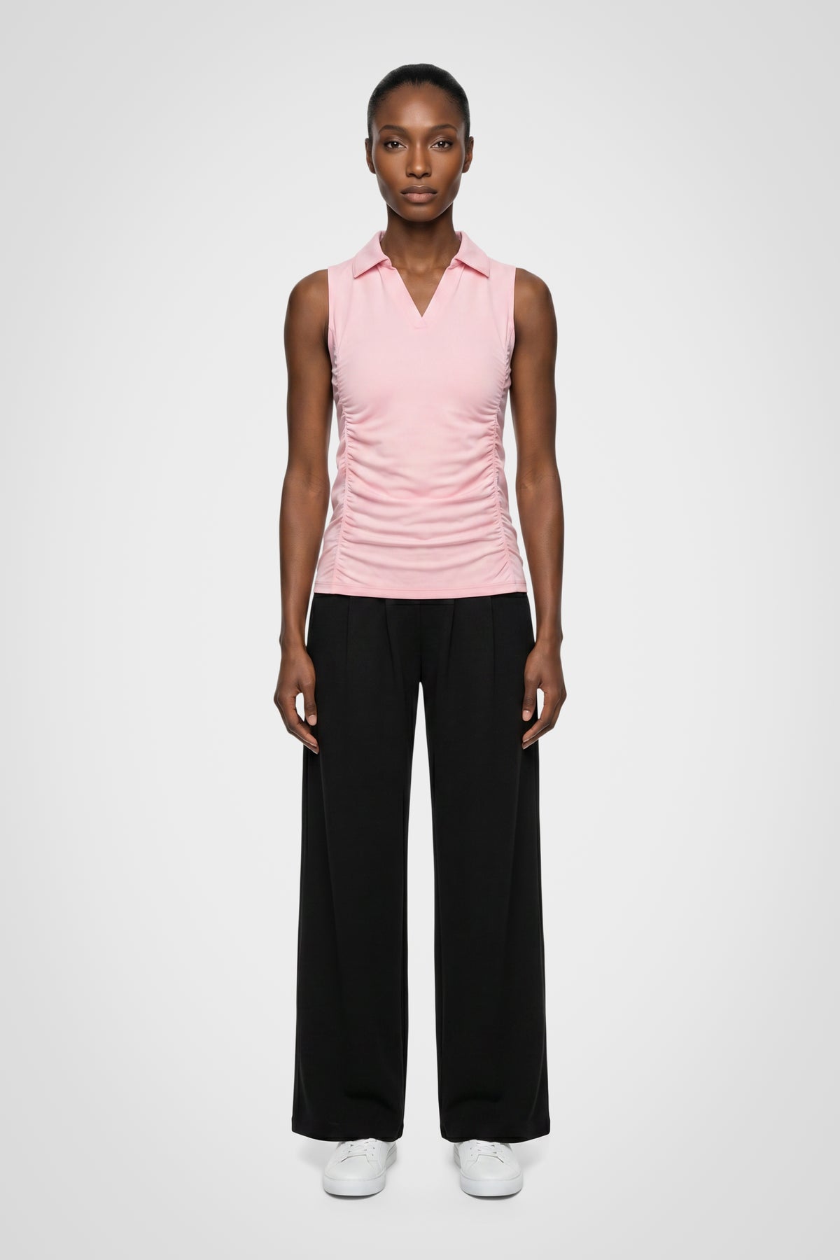 LineDrive V-Neck Polo Tank