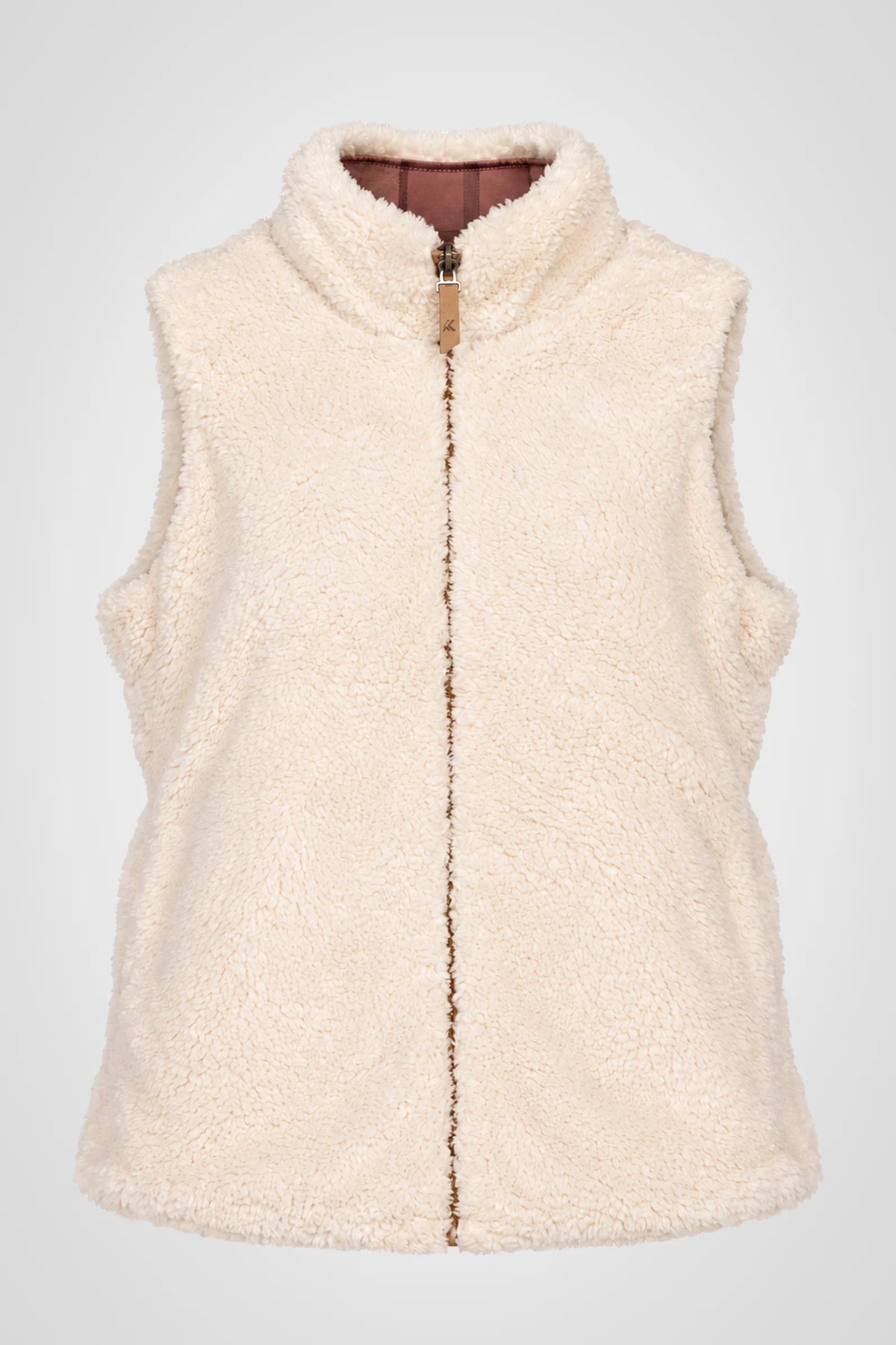 Everelle Plaid Reversible Sherpa Vest