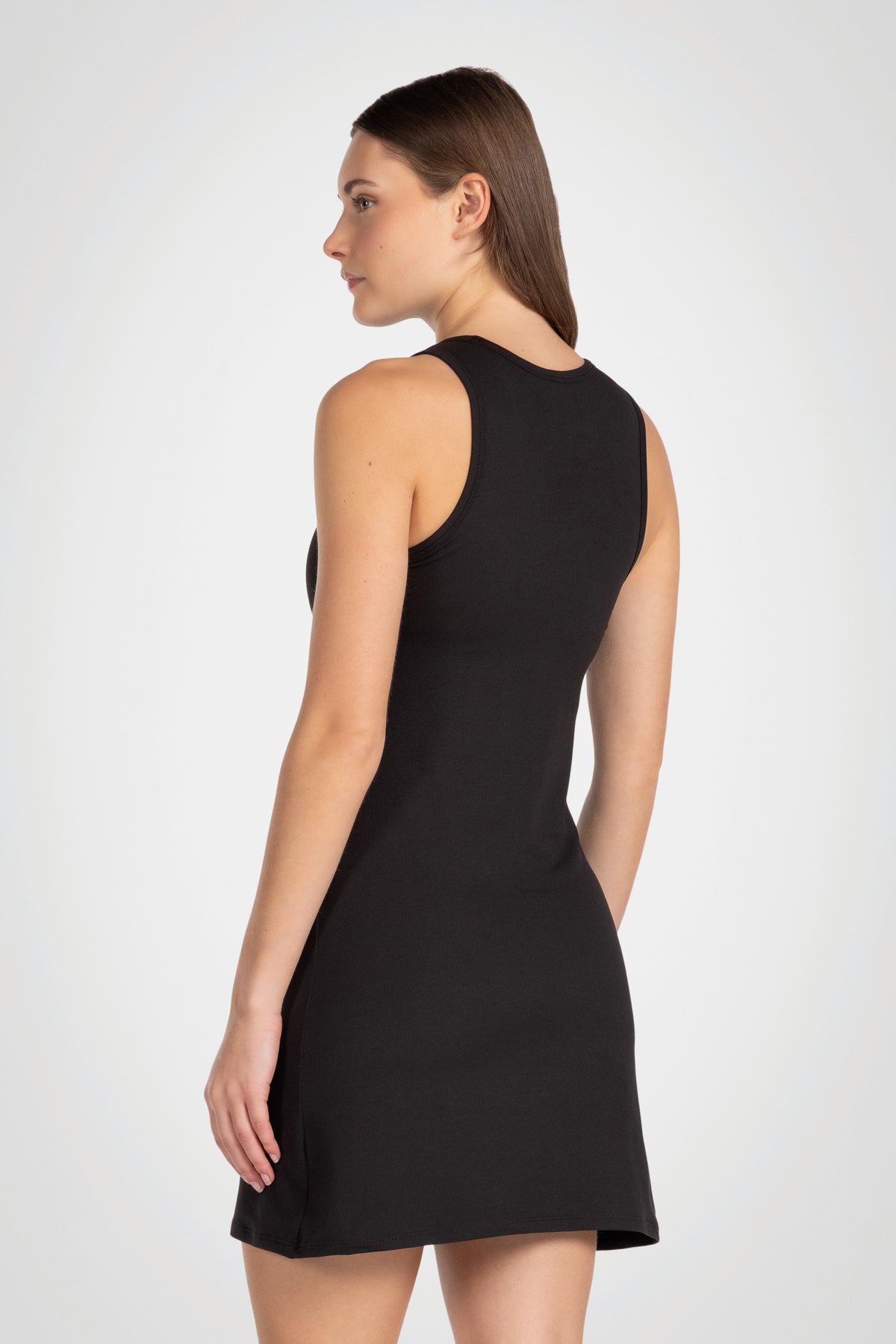 MossFlex Crew Neck Dress
