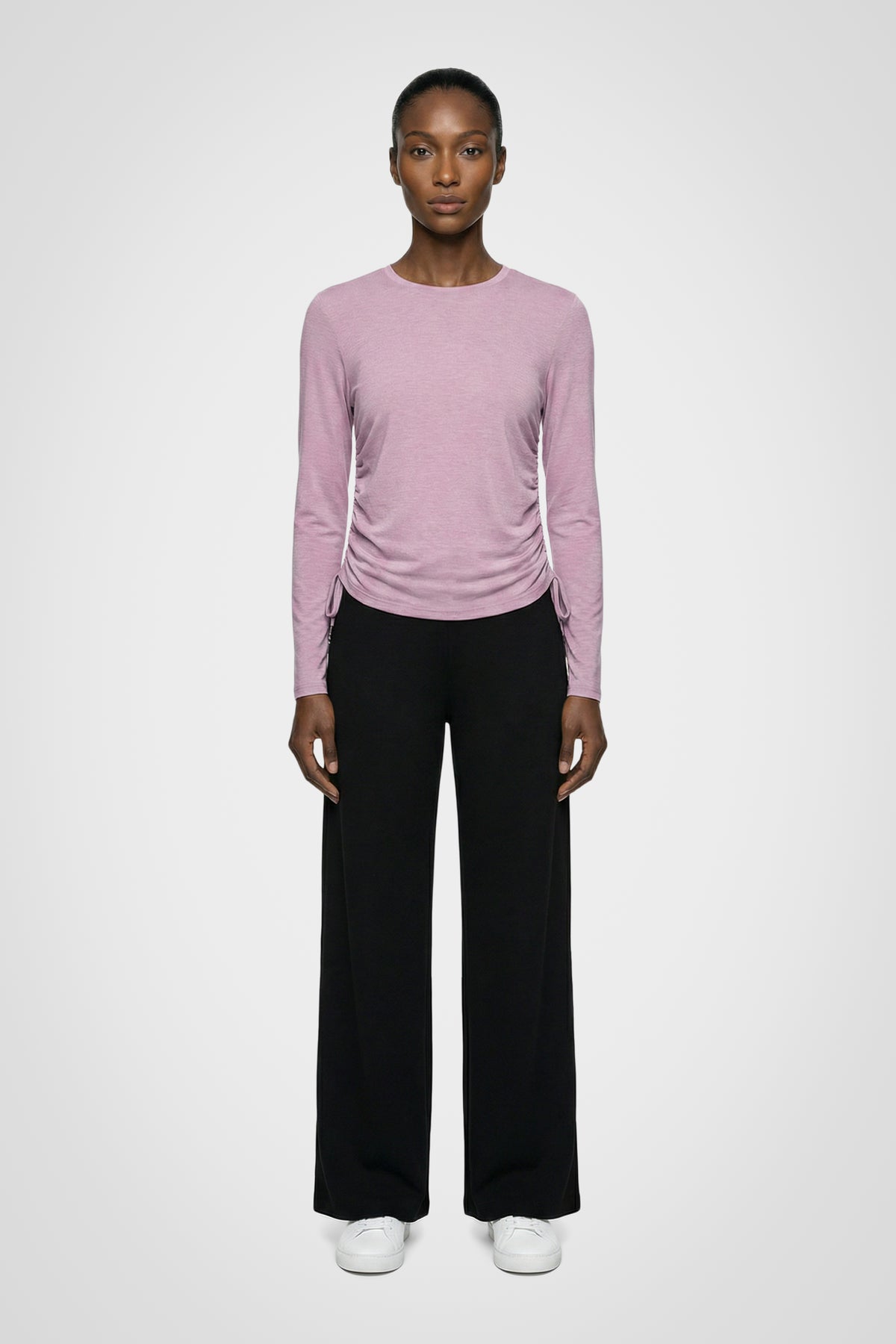 Active Ruched Long Sleeve Top