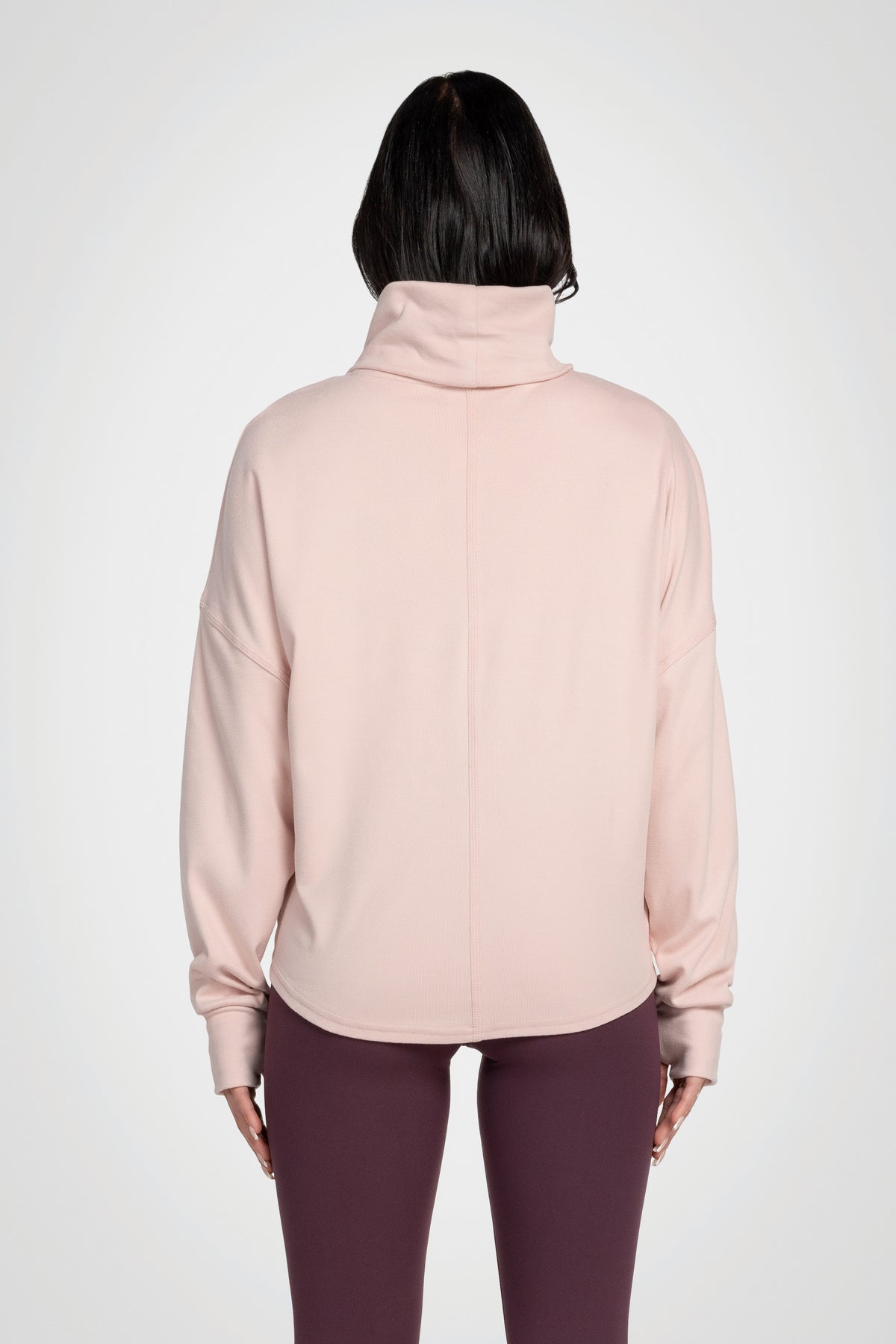 Solace Ribbed Turtleneck Top