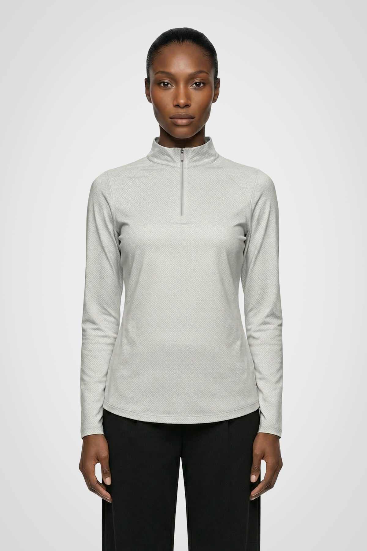 Sierra Quarter Zip Long Sleeve Top