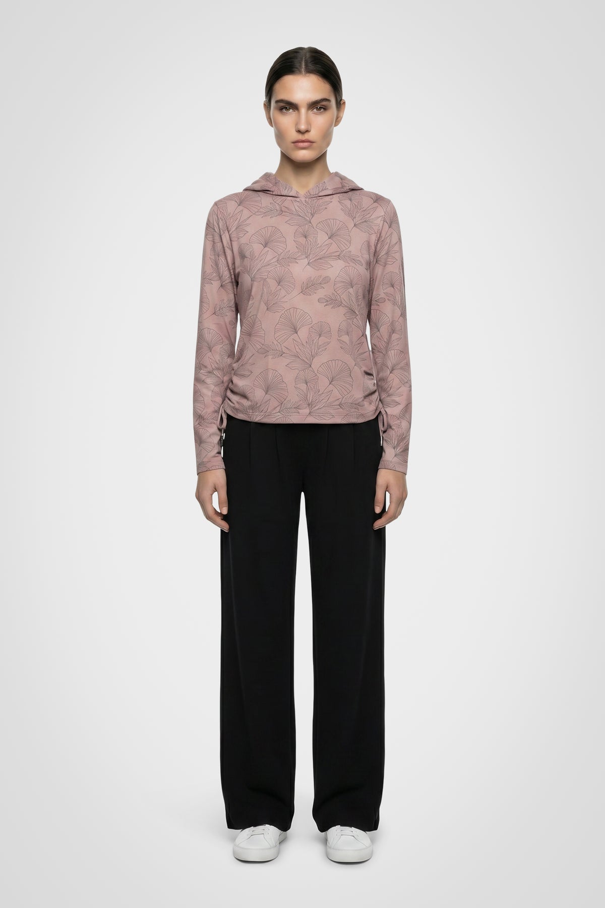 TerraEase Ruched Hoodie