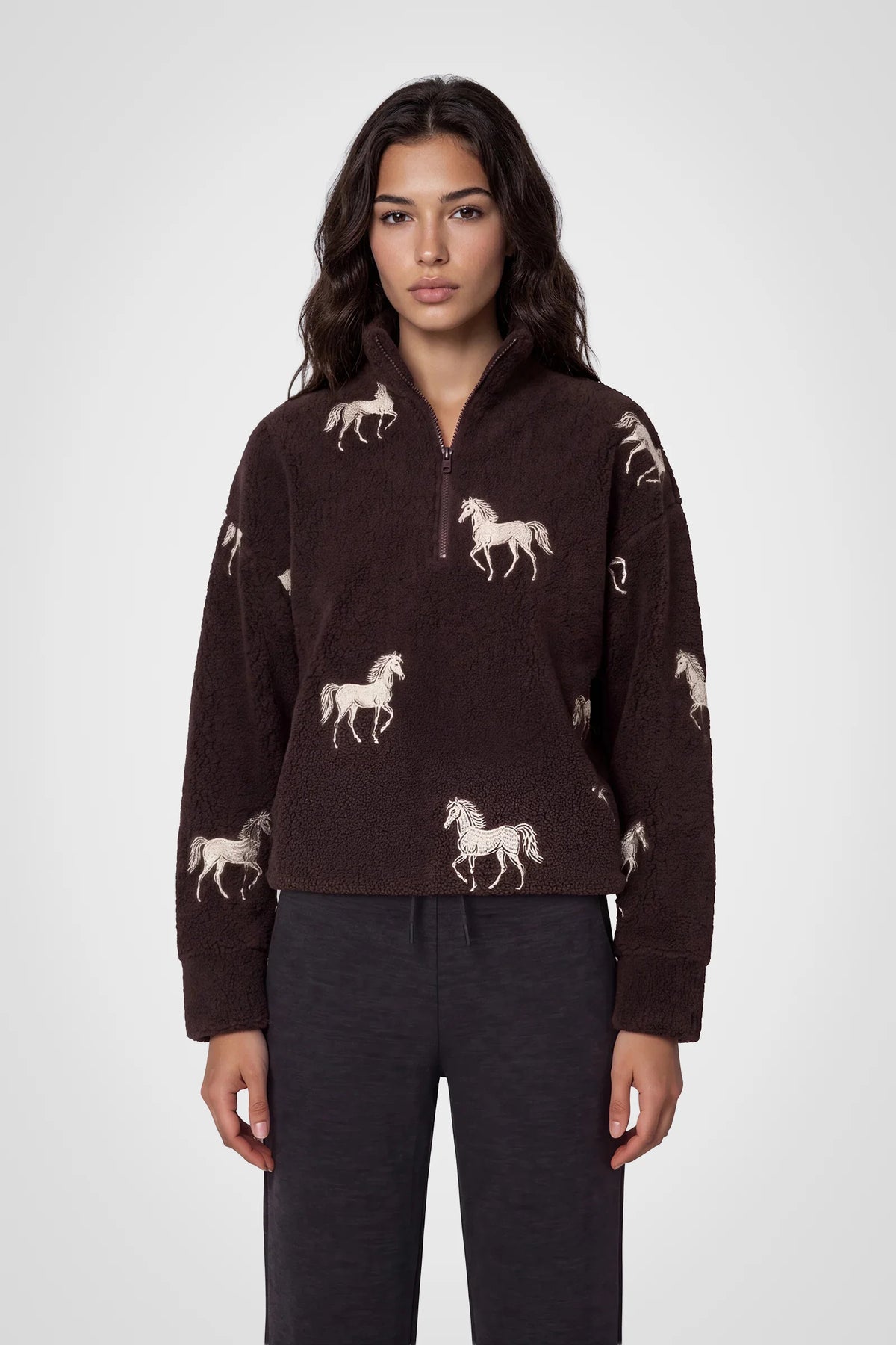 Alpine Bloom Sherpa Half-Zip