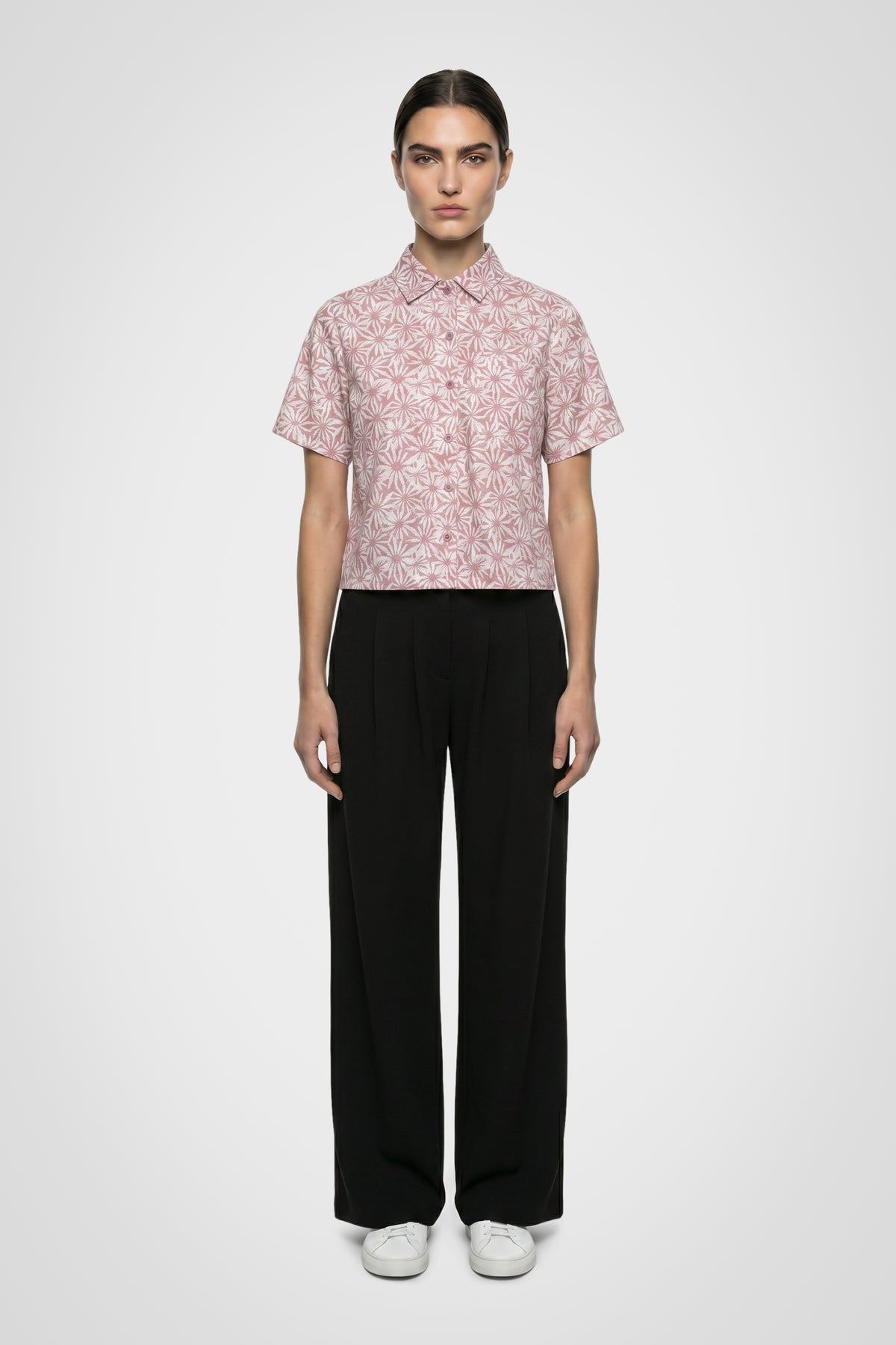 Terra Print Short Sleeve Shirt